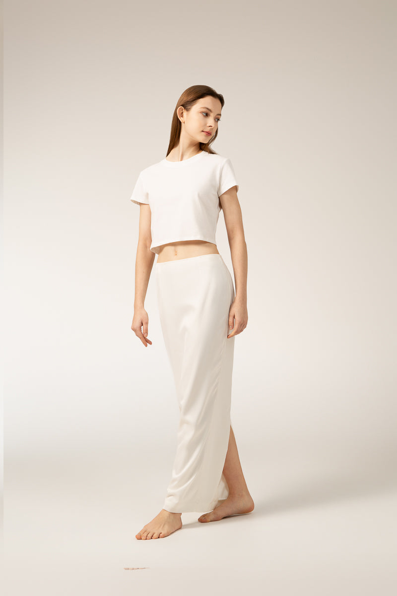 PAIGE Maxi Skirt - White