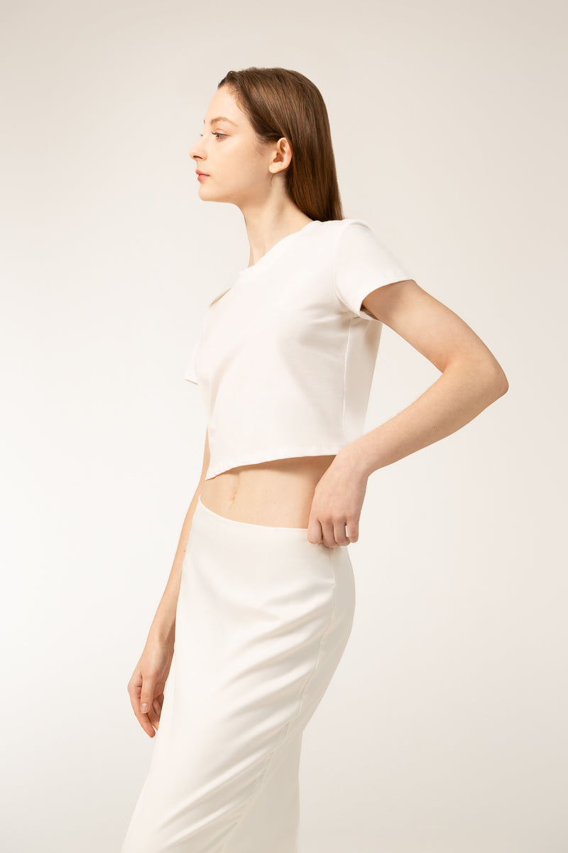 PAIGE Maxi Skirt - White