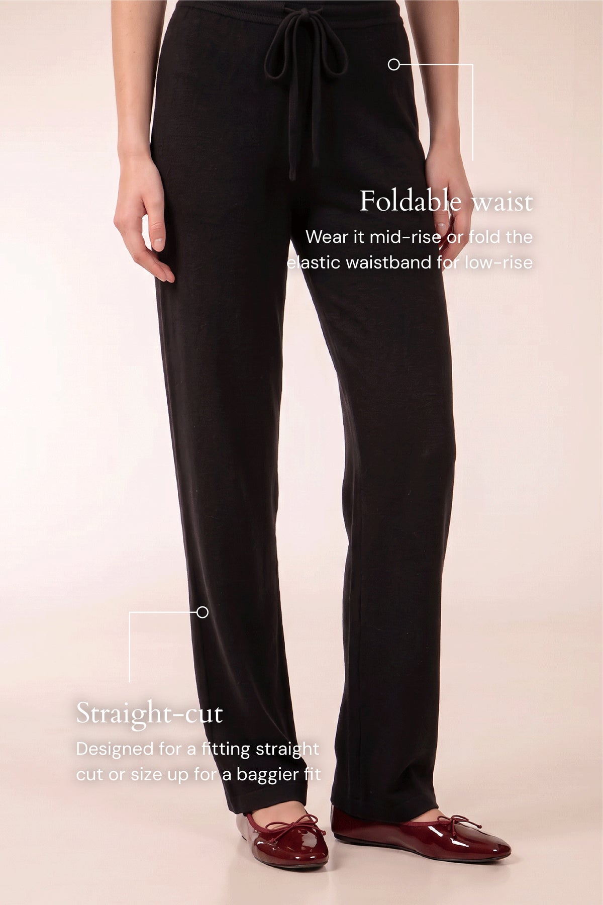 ELOISE Lounge Pants In Black