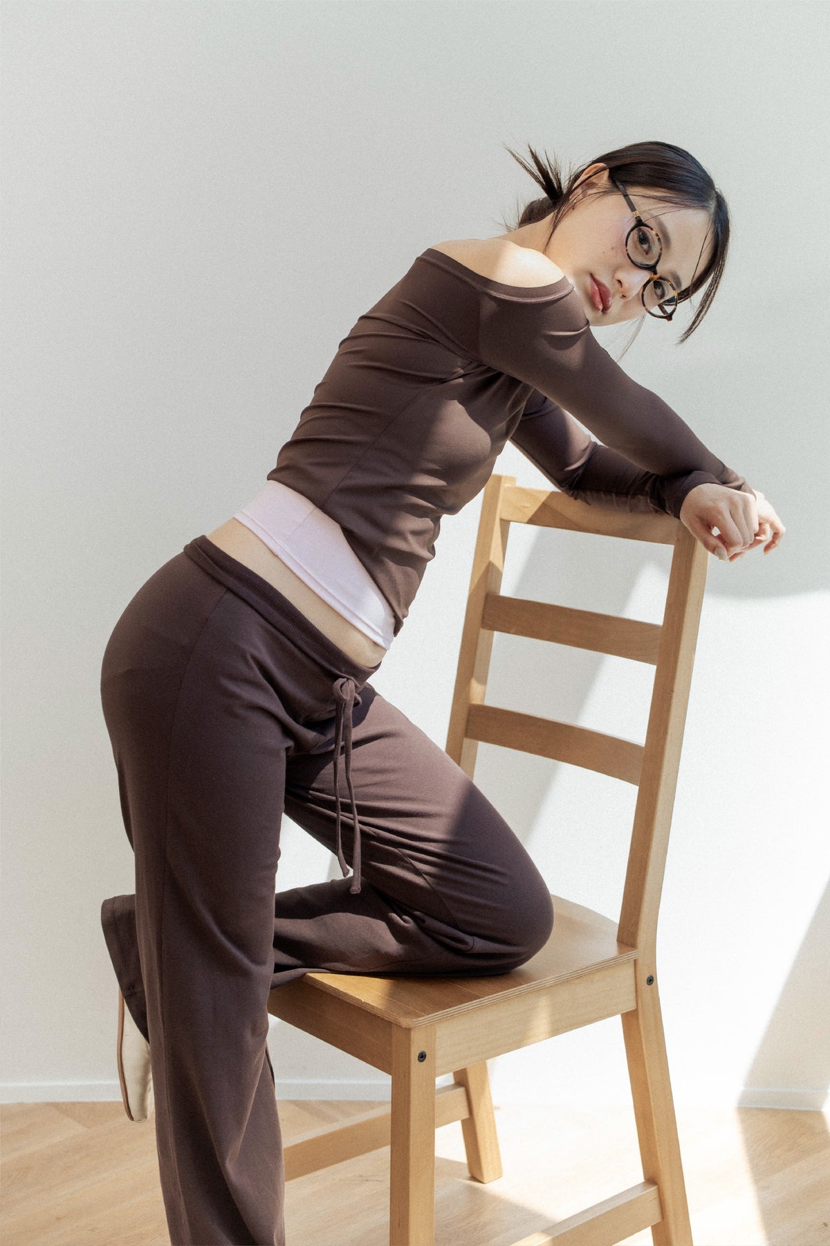 ELOISE Lounge Pants In Mocha