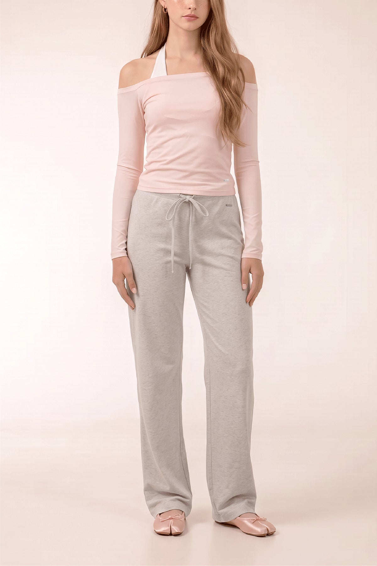ELOISE Lounge Pants In Grey Heather