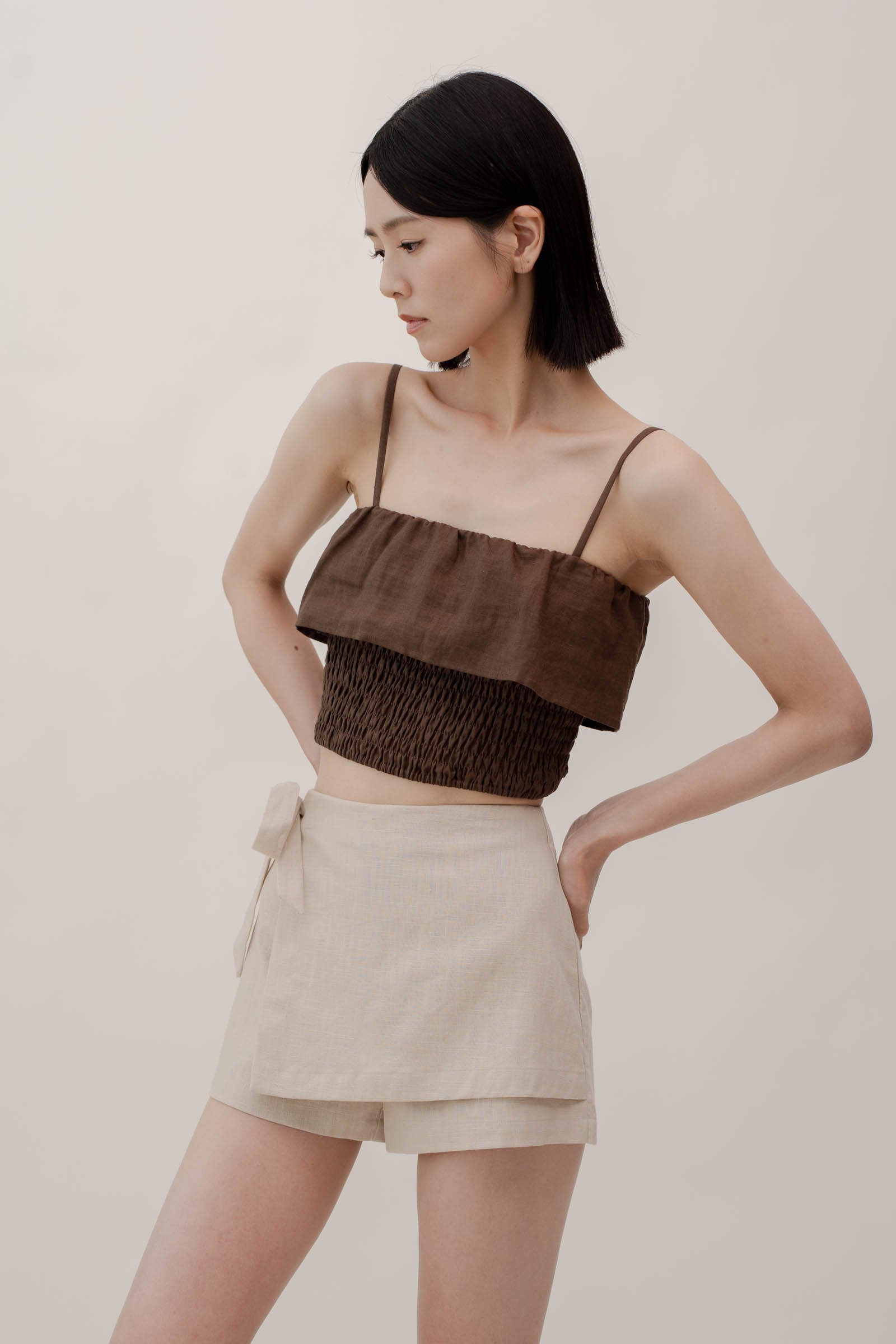 REINA Skort - Ivory