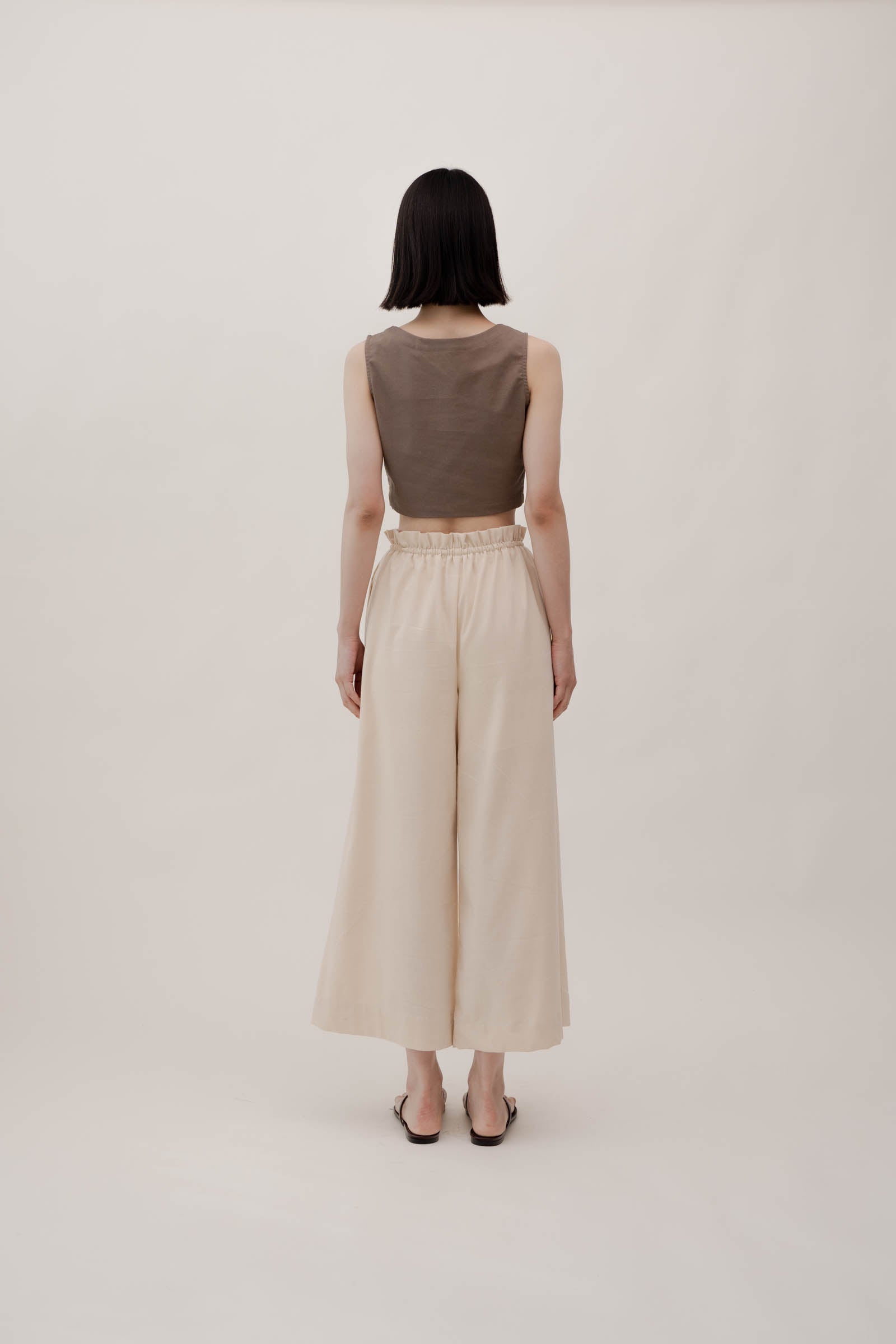 DAISY Top - Dark Taupe