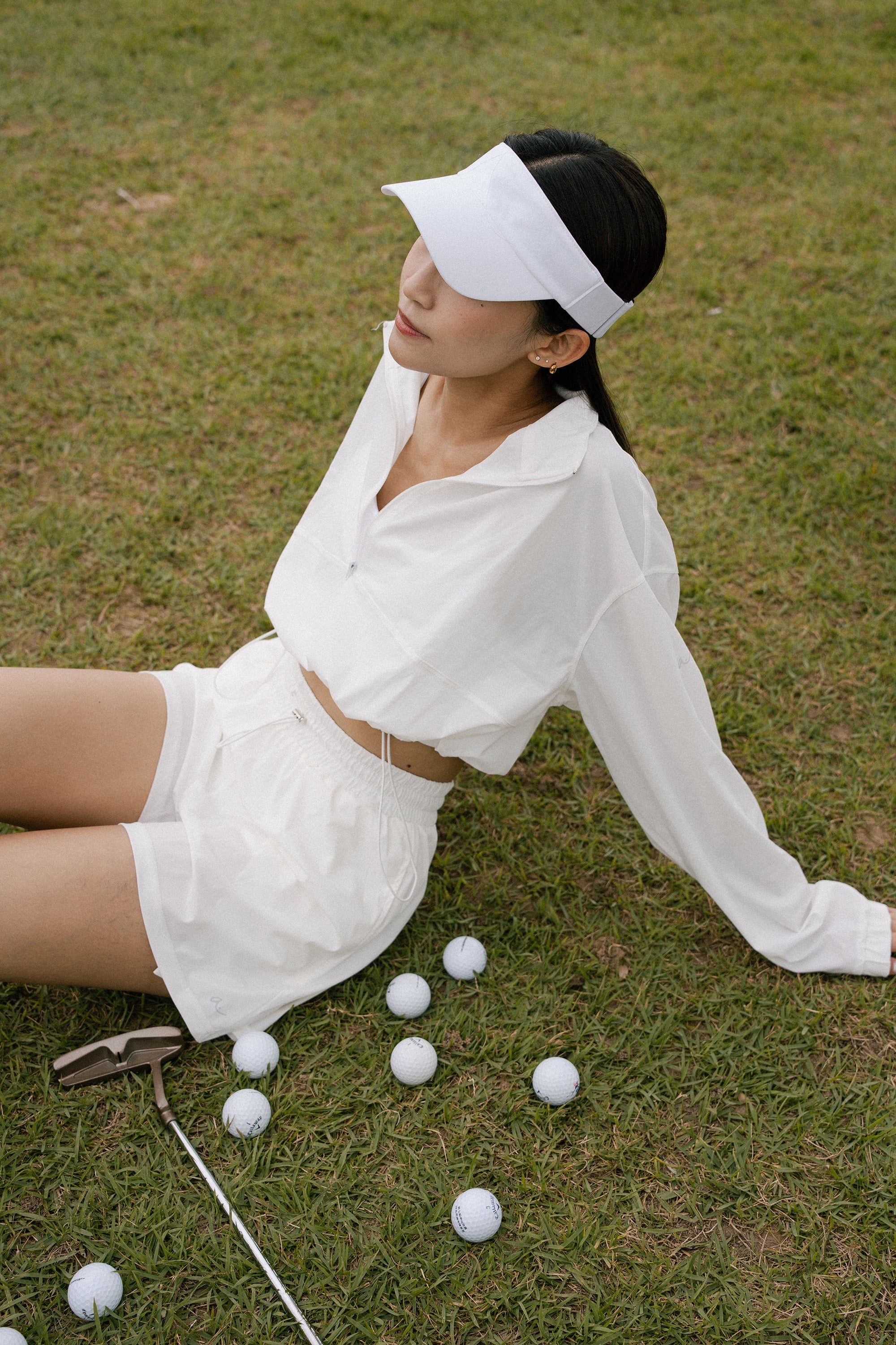 ANCHOR Court Jacket in White