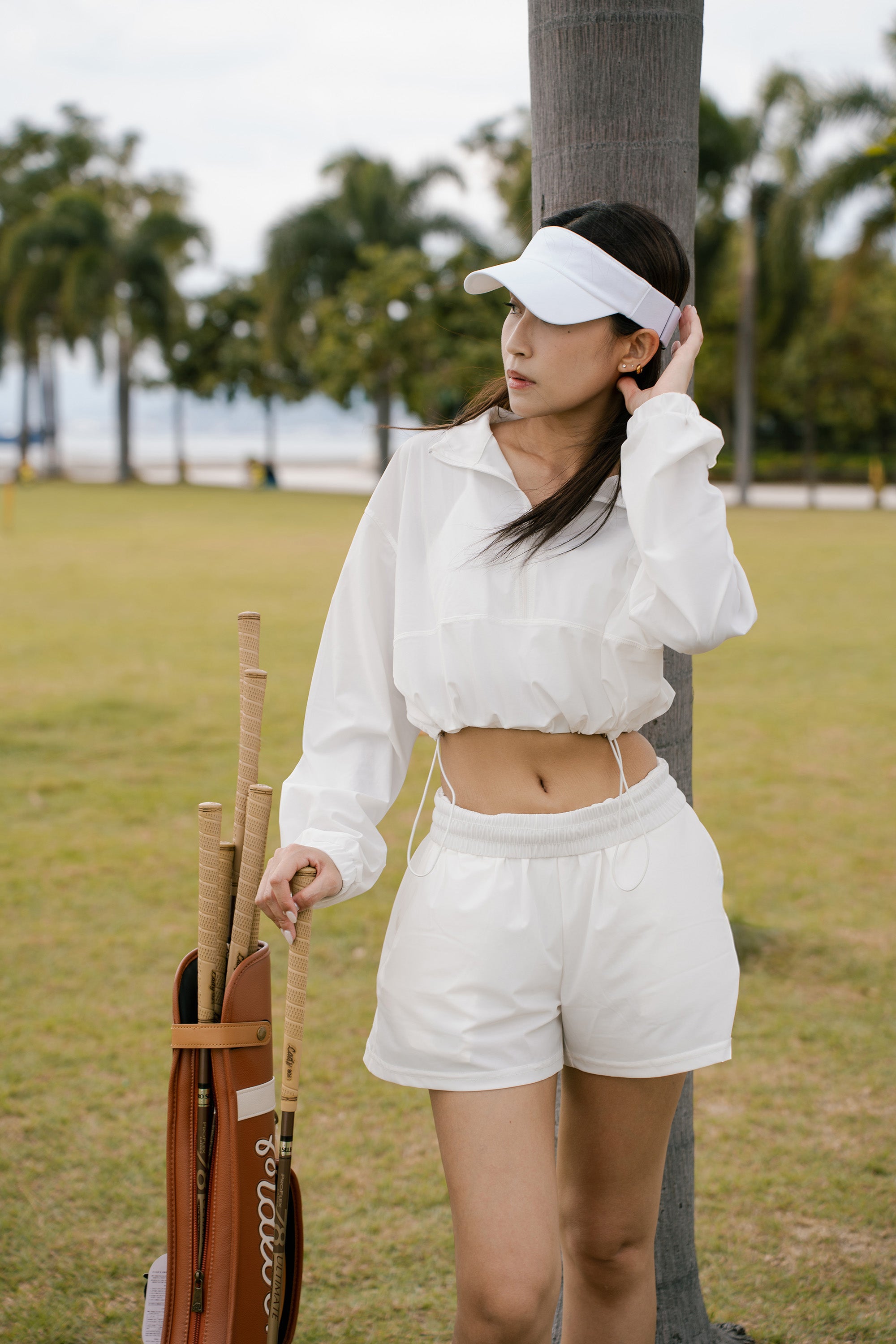 ANCHOR Court Shorts in White