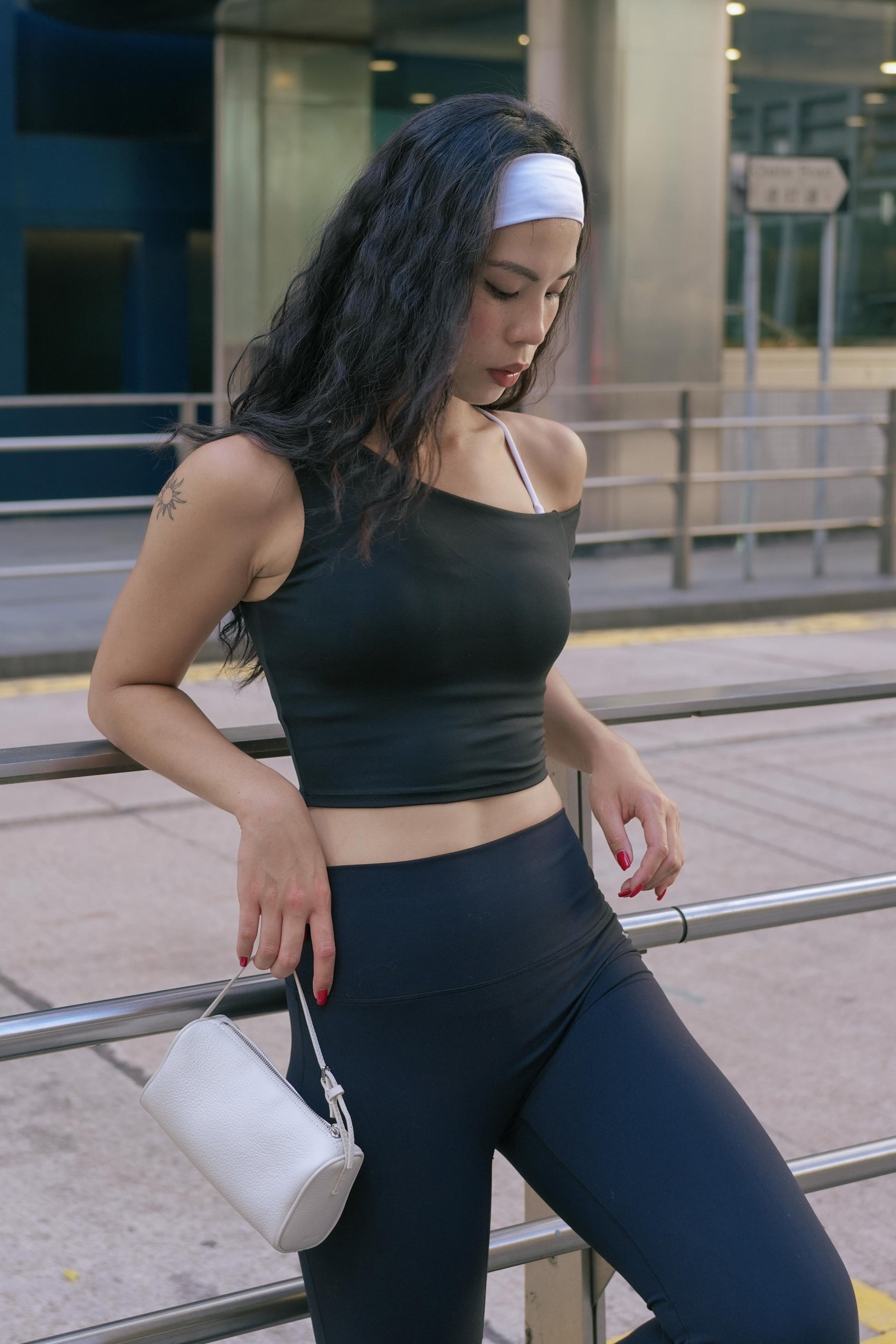 KAIA Bra Top in Black