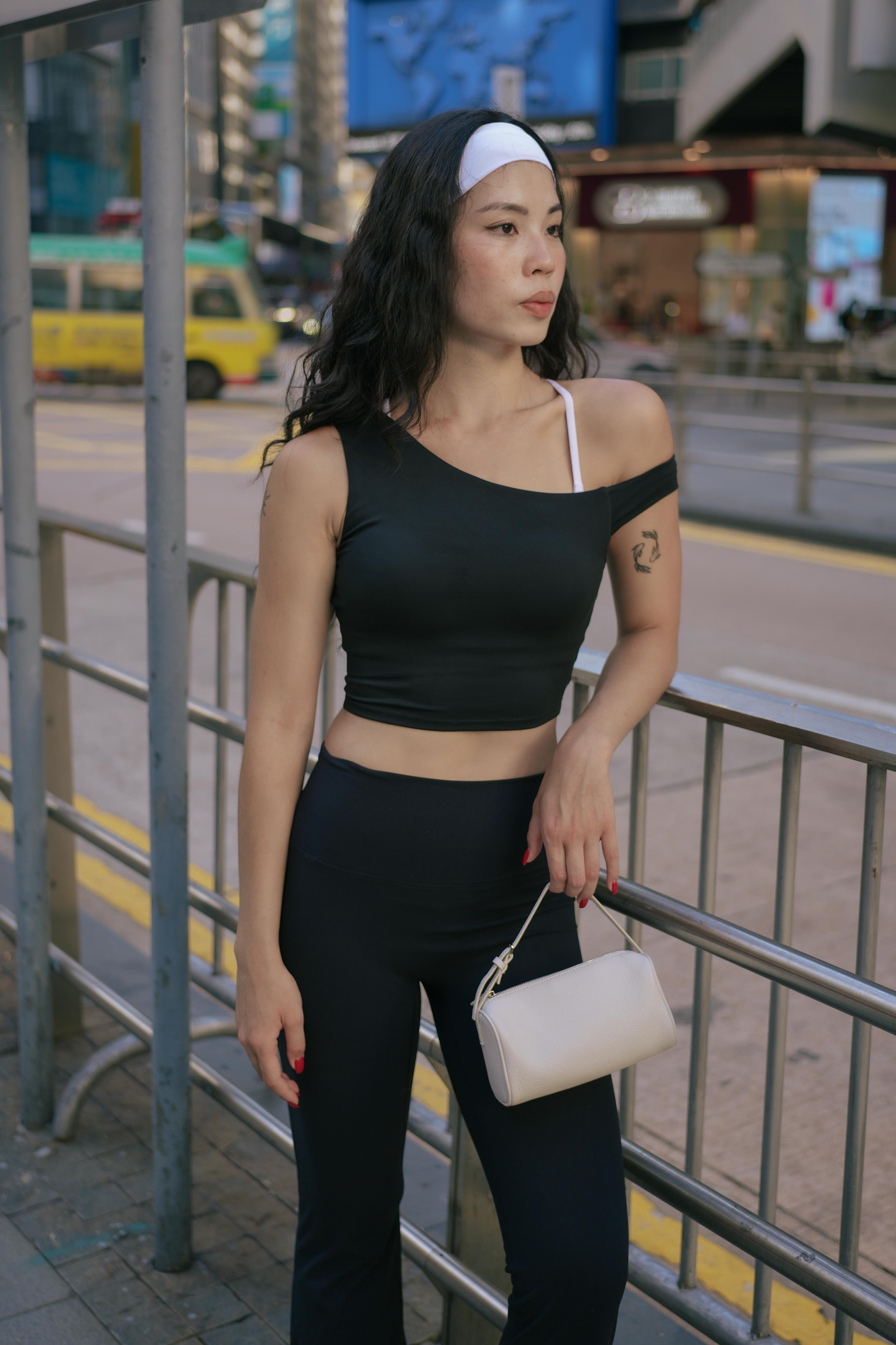 KAIA Bra Top in Black