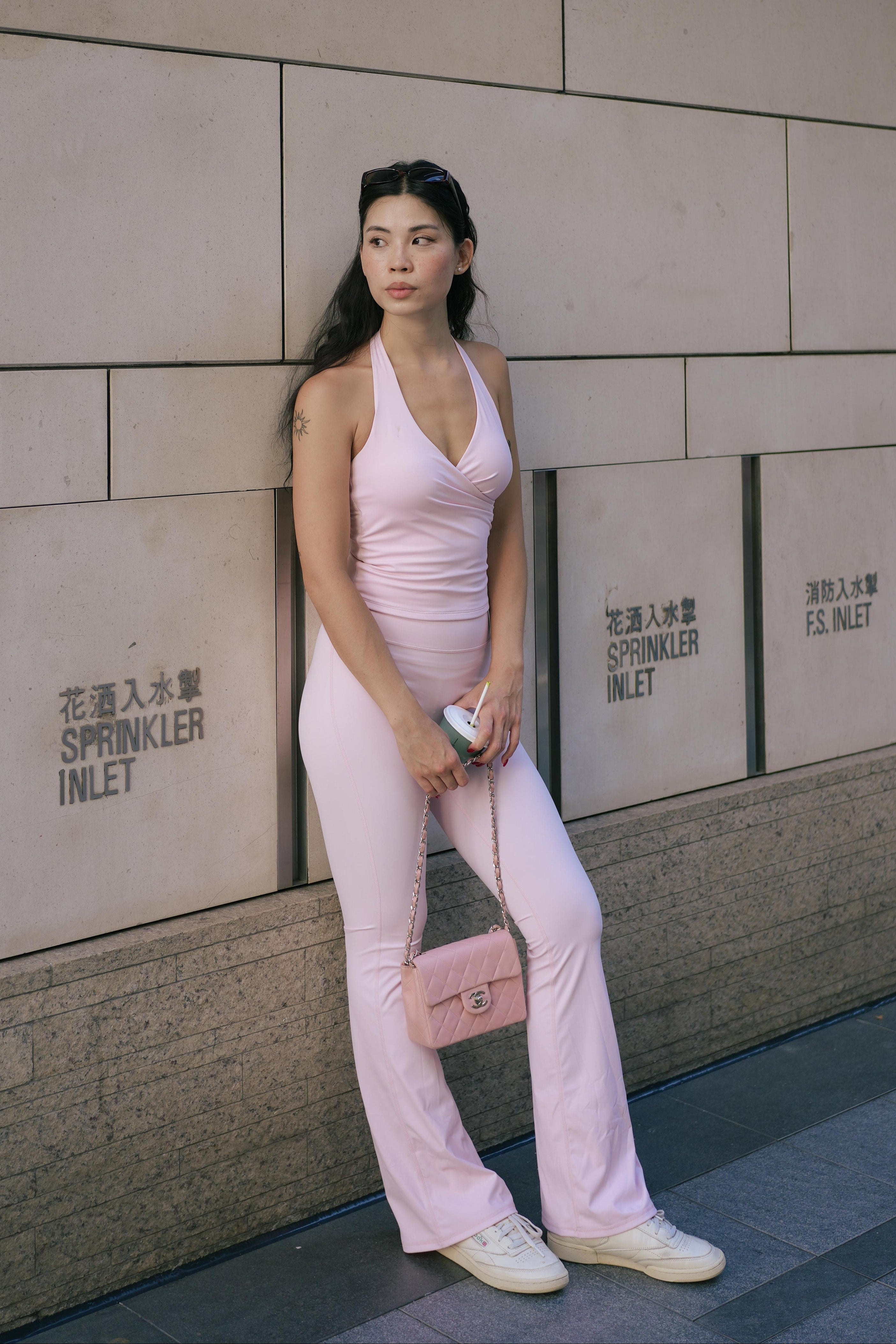 TAYLOR Bootcut Legging in Pink
