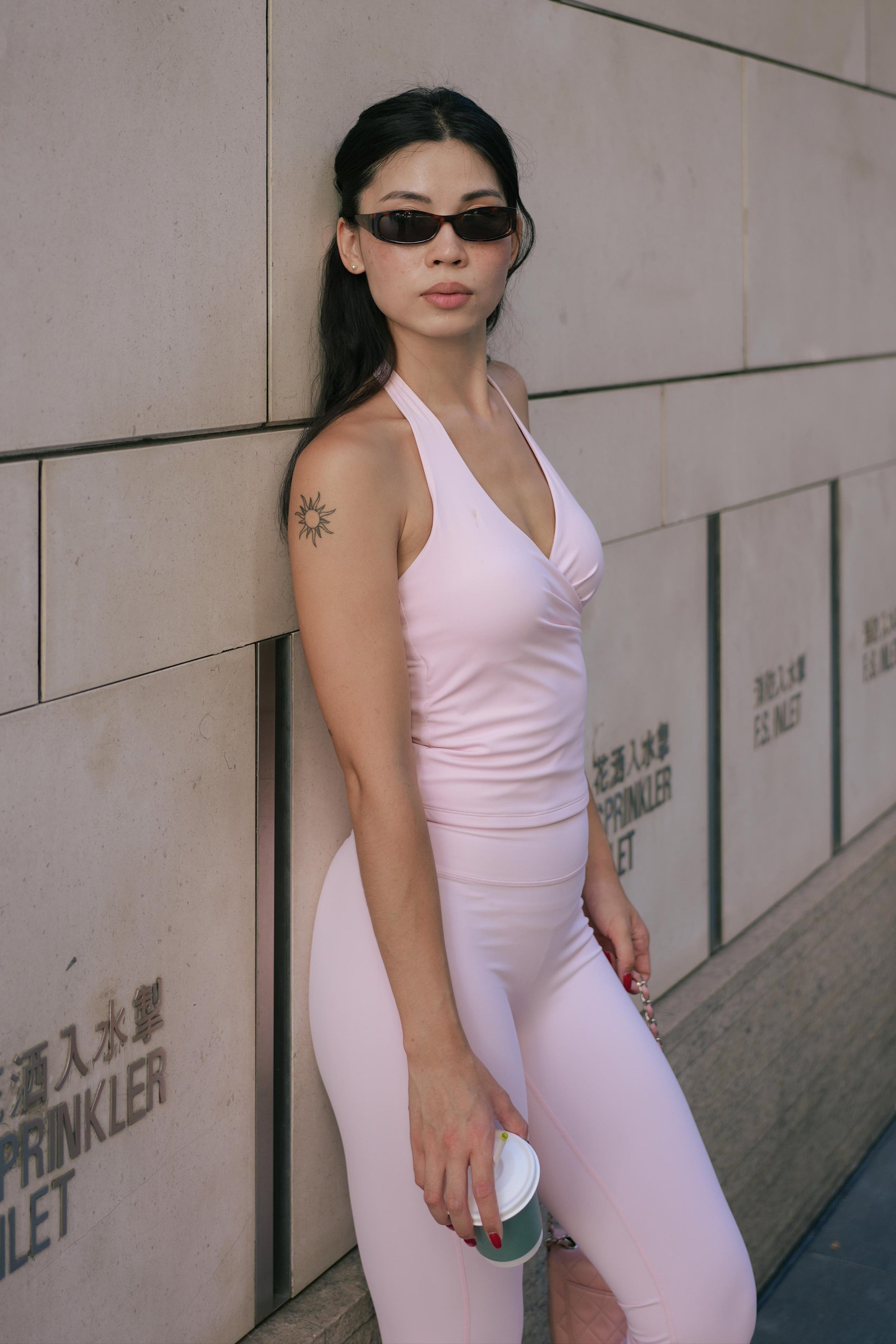 TAYLOR Bootcut Legging in Pink
