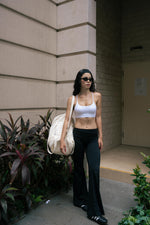 KAIA Flare Legging in Black