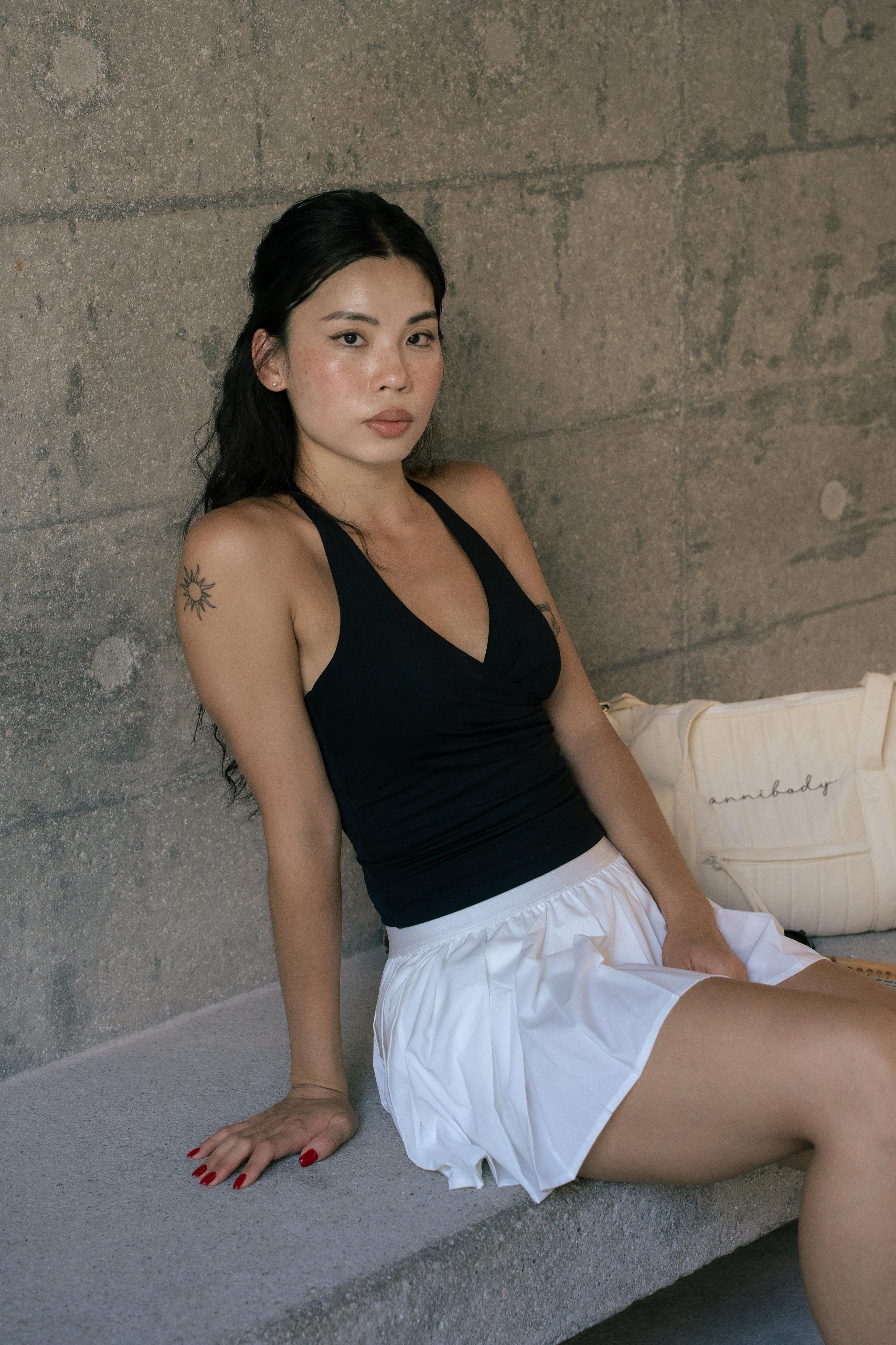 TAYLOR Bra Top in Black
