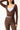 DOLLY Wrap Top in Mocha