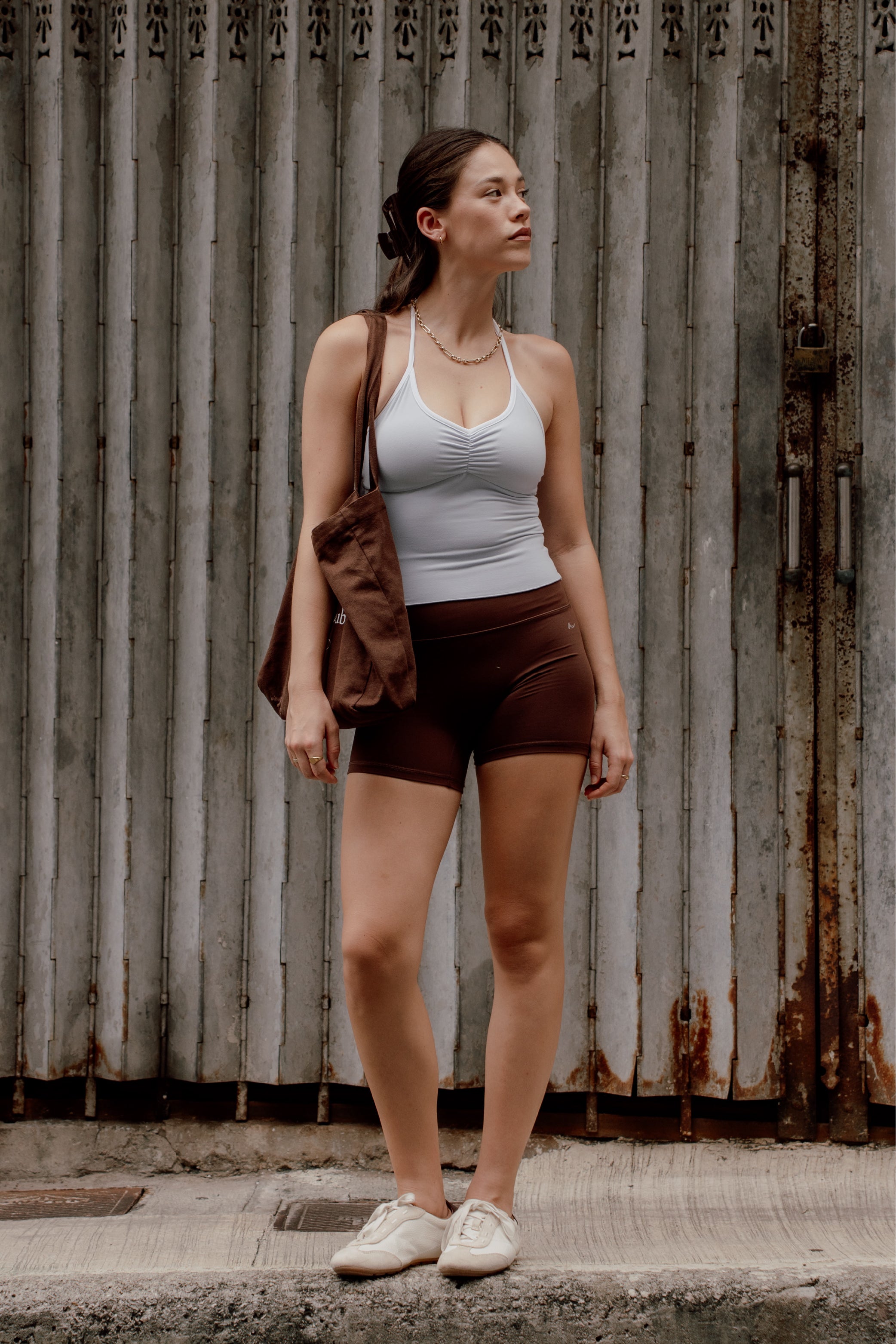 FLEUR Bra Top In Plum