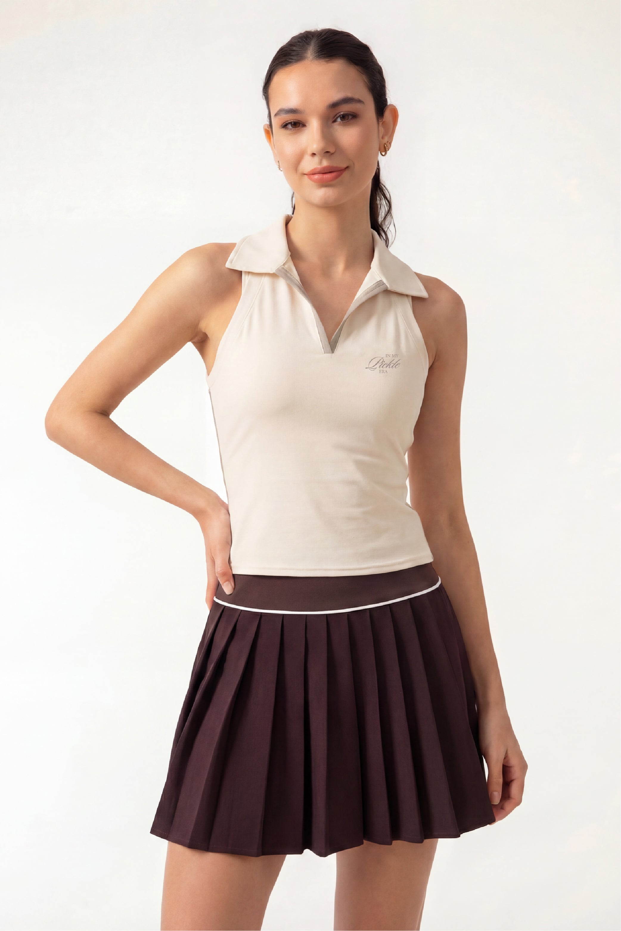 RALLY READY Top in Ivory