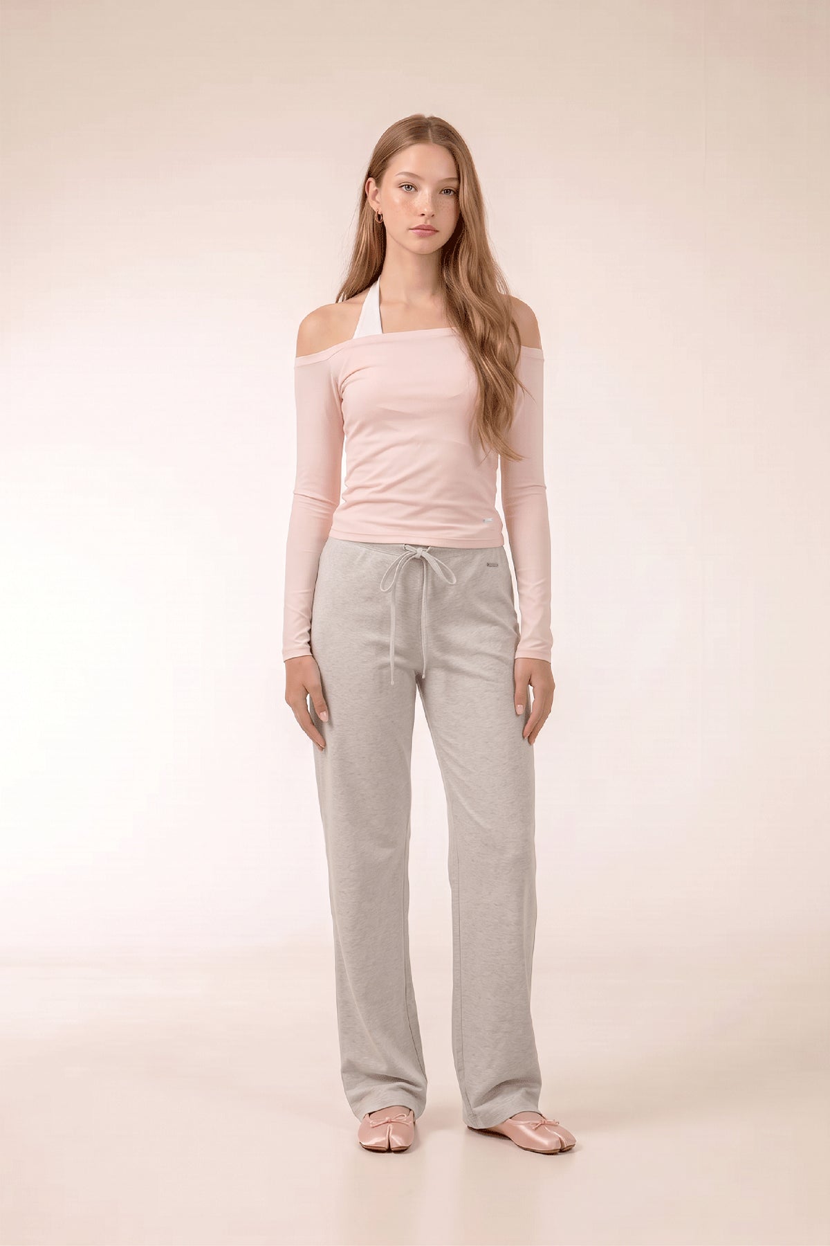 ELOISE Lounge Pants In Grey Heather