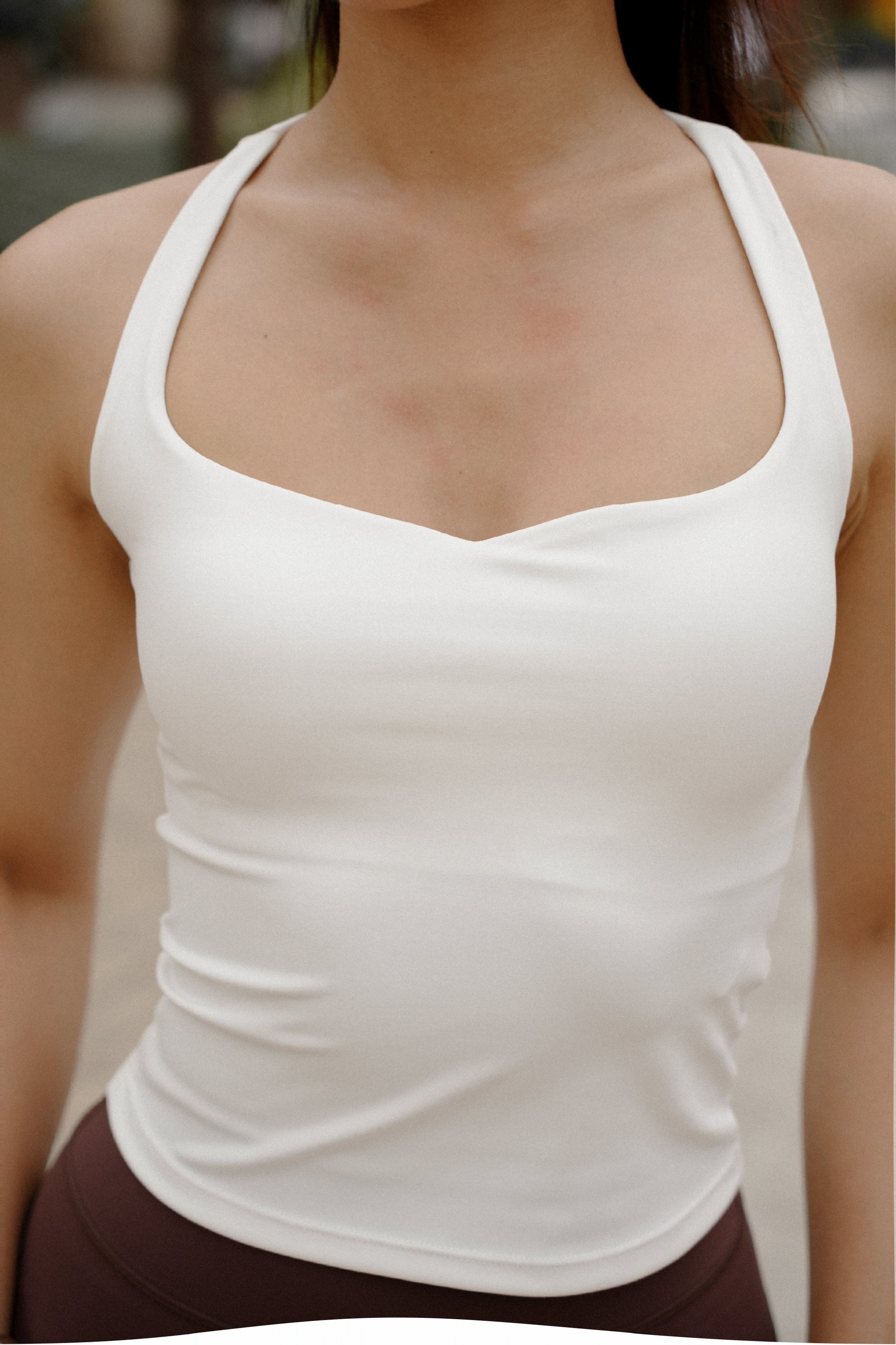 MEGAN Bra Top in White