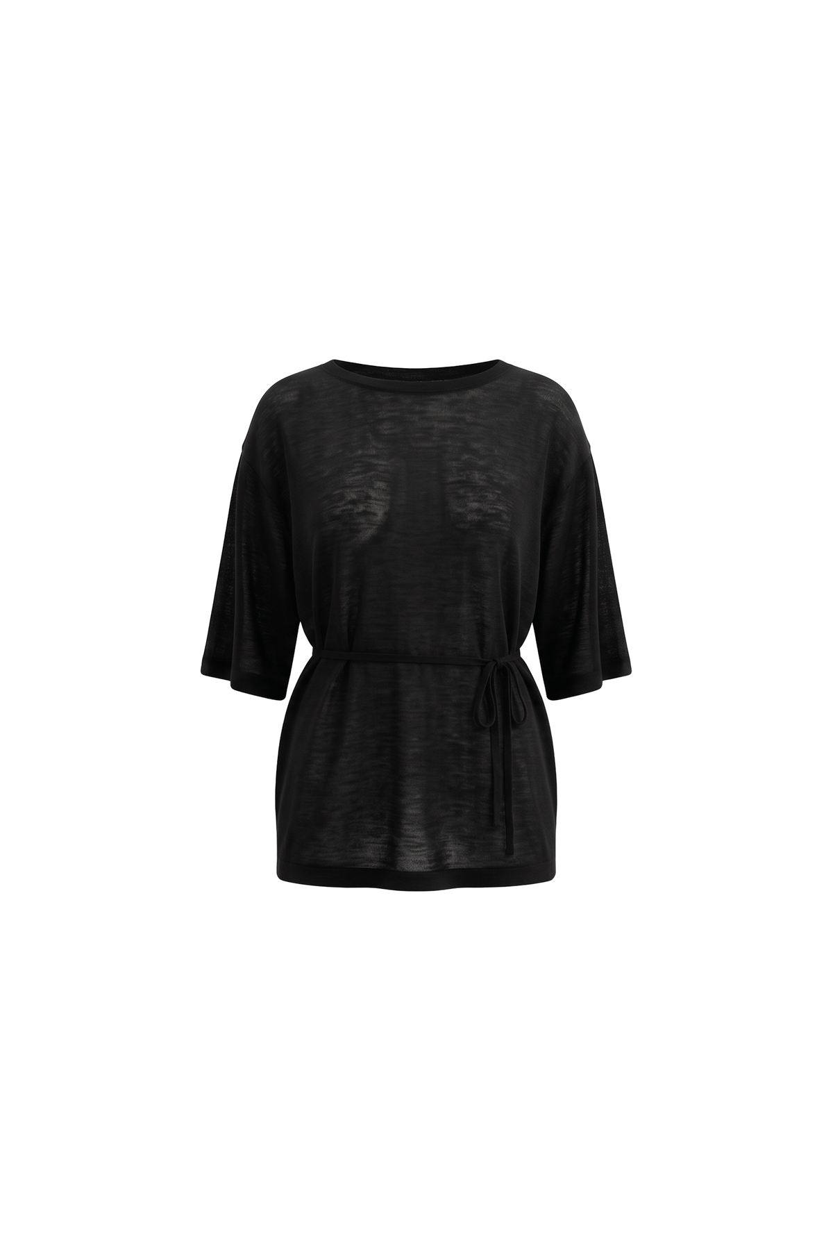 KAE Merino Top in Black