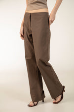 HERA Pants In Dark Taupe