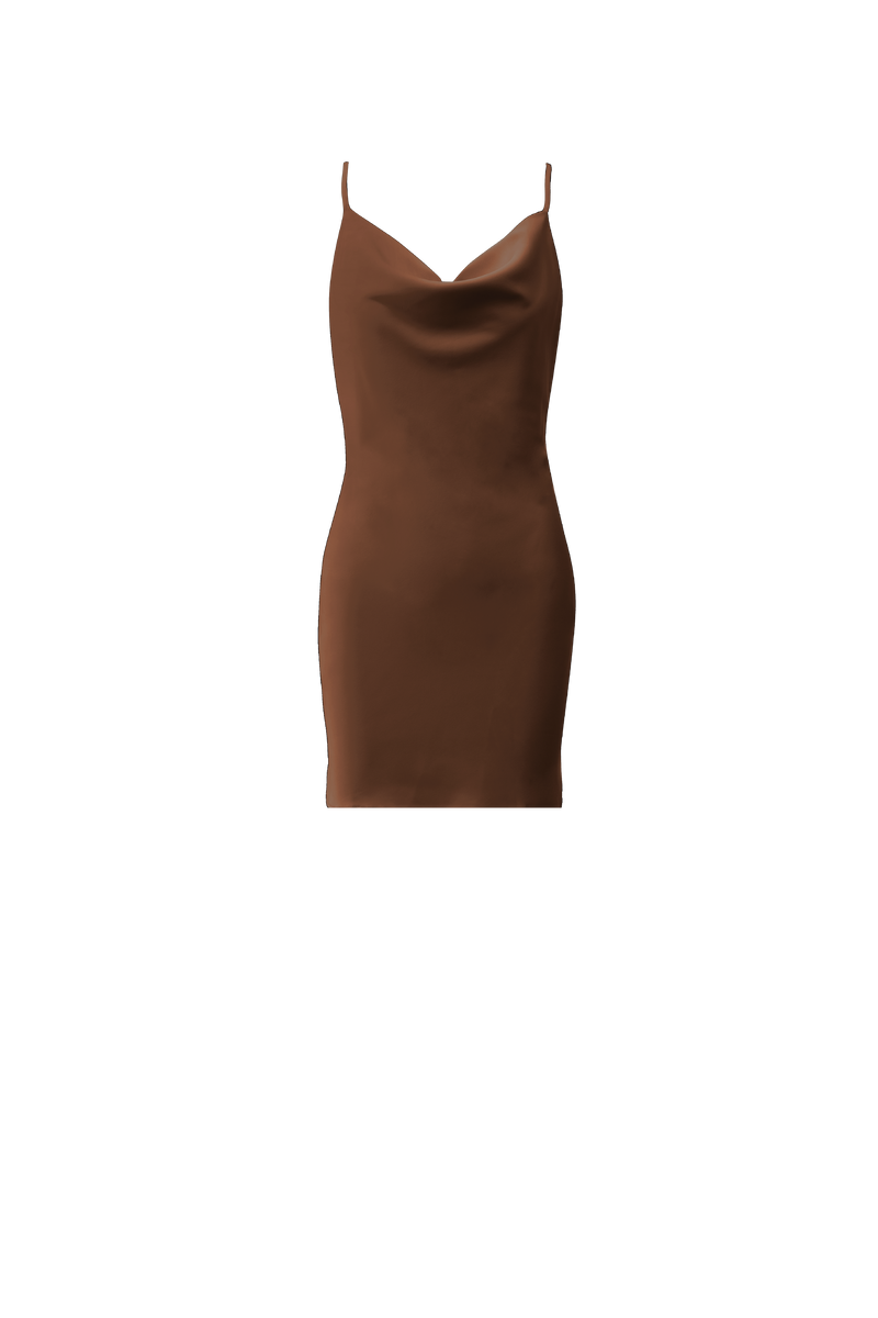 PAIGE Mini Dress - Mocha