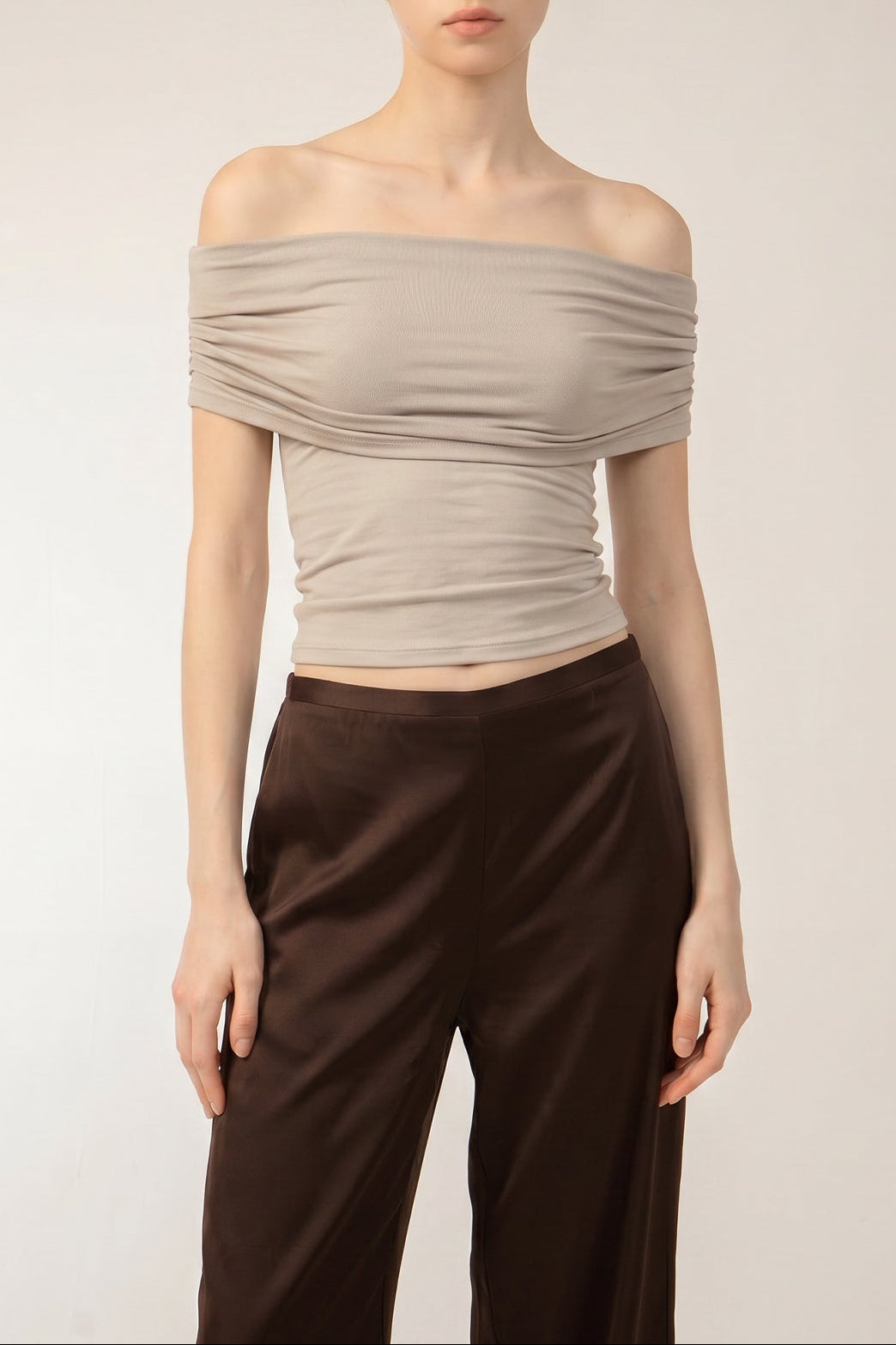 ARELLA Cape in Tan