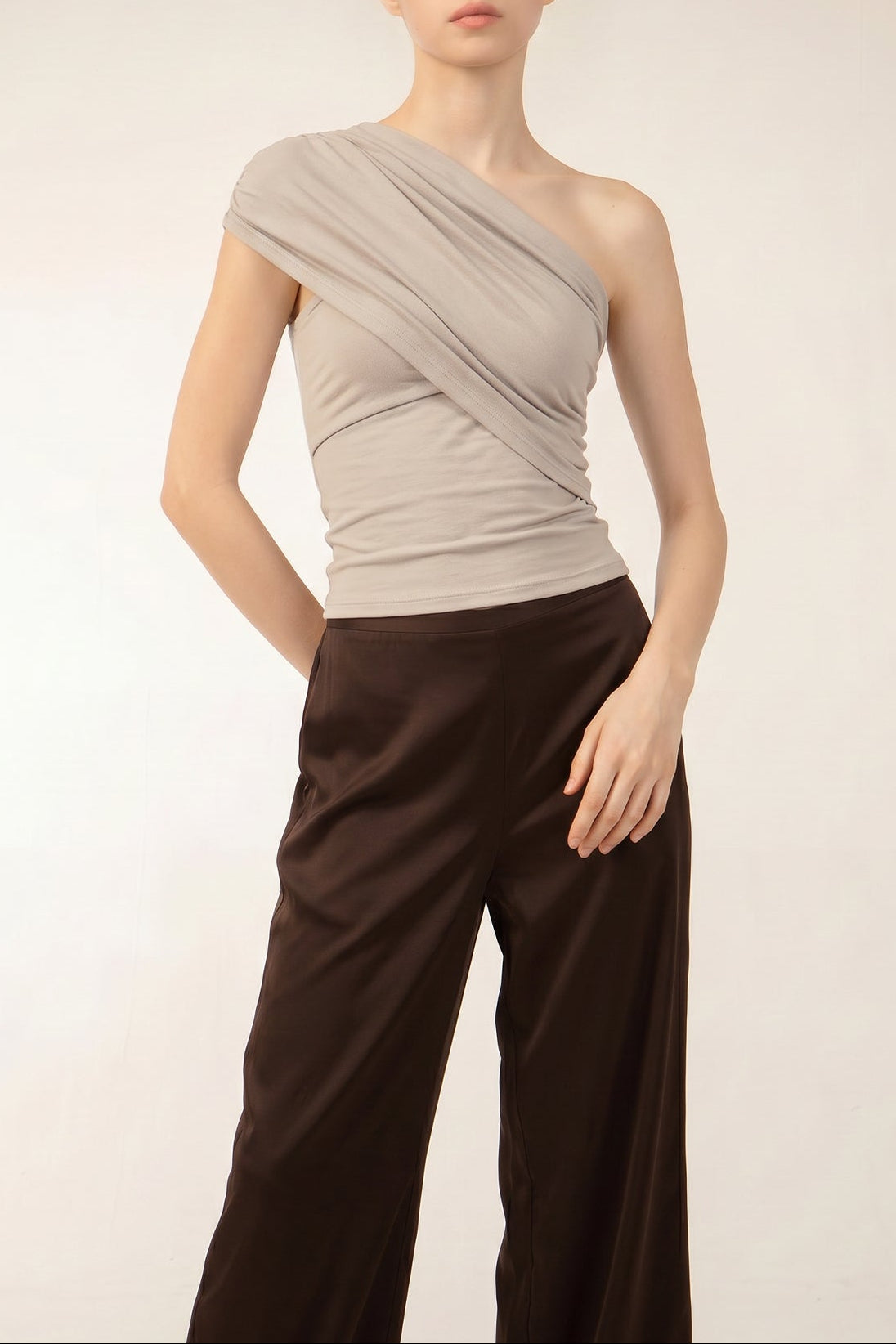ARELLA Cape in Tan