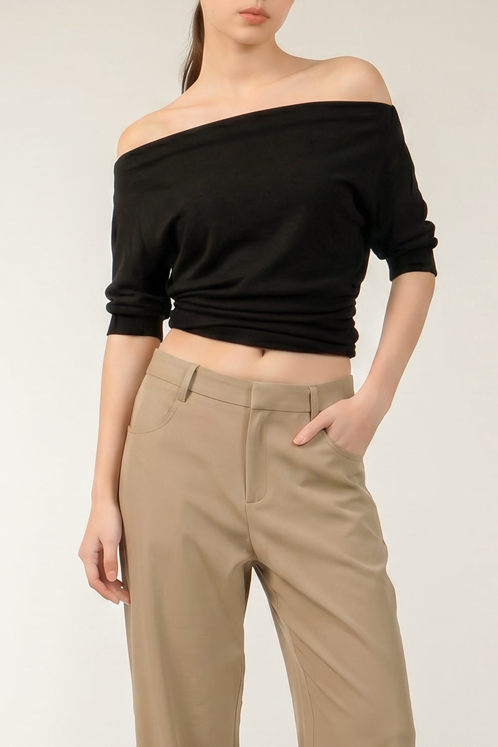 TW Asymmetric Top in Black