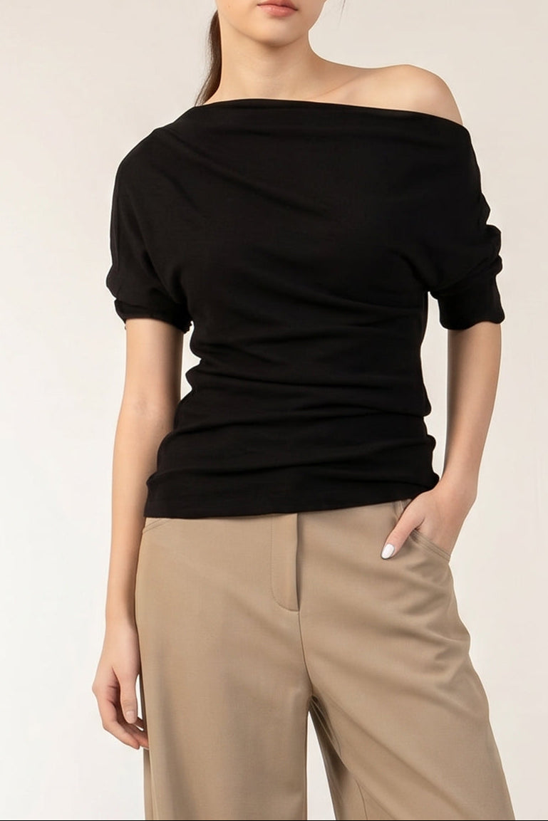 TW Asymmetric Top in Black