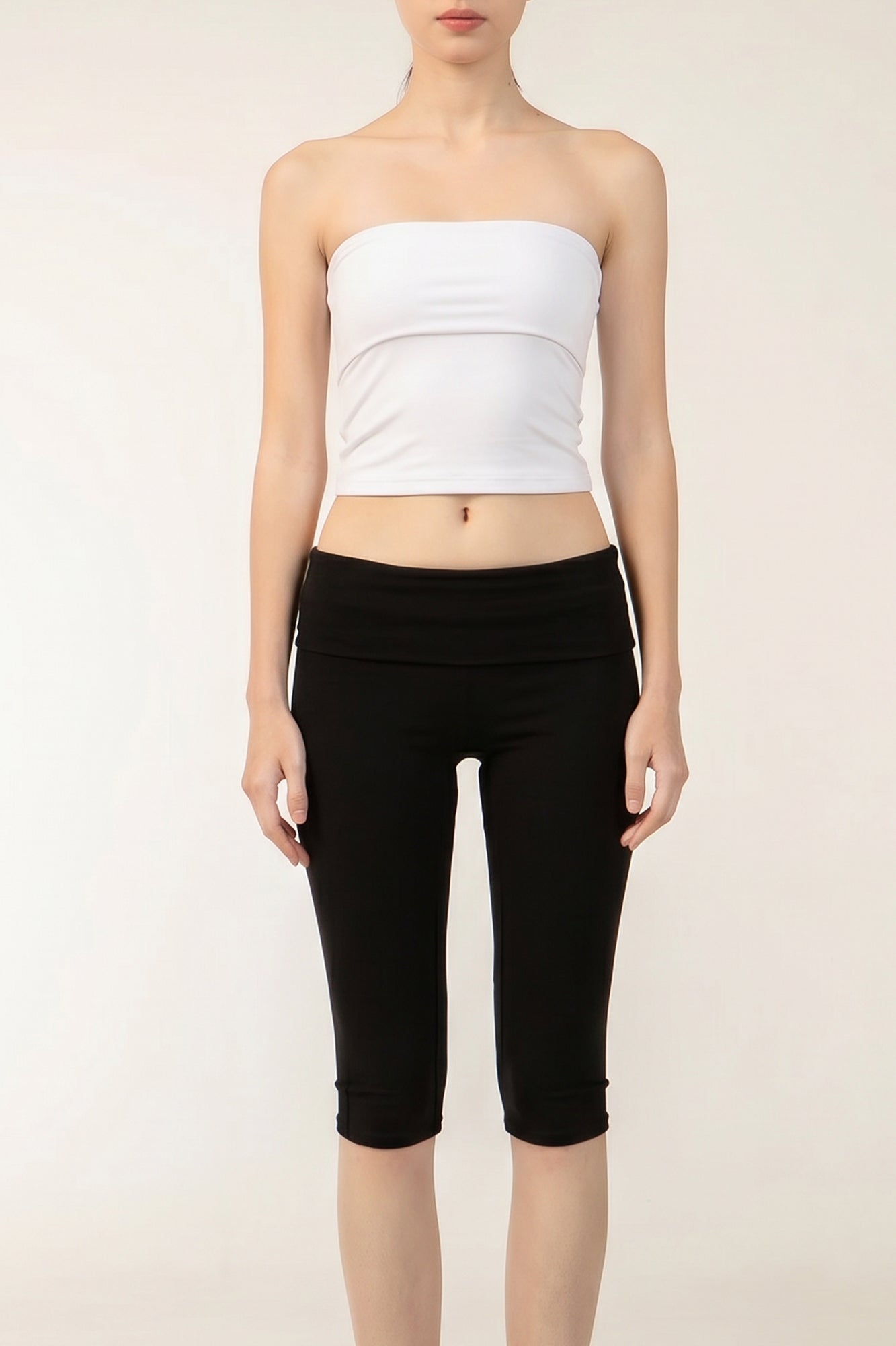 AVERY Top In White