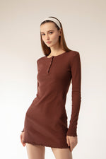 AMOUR Dress - Mocha