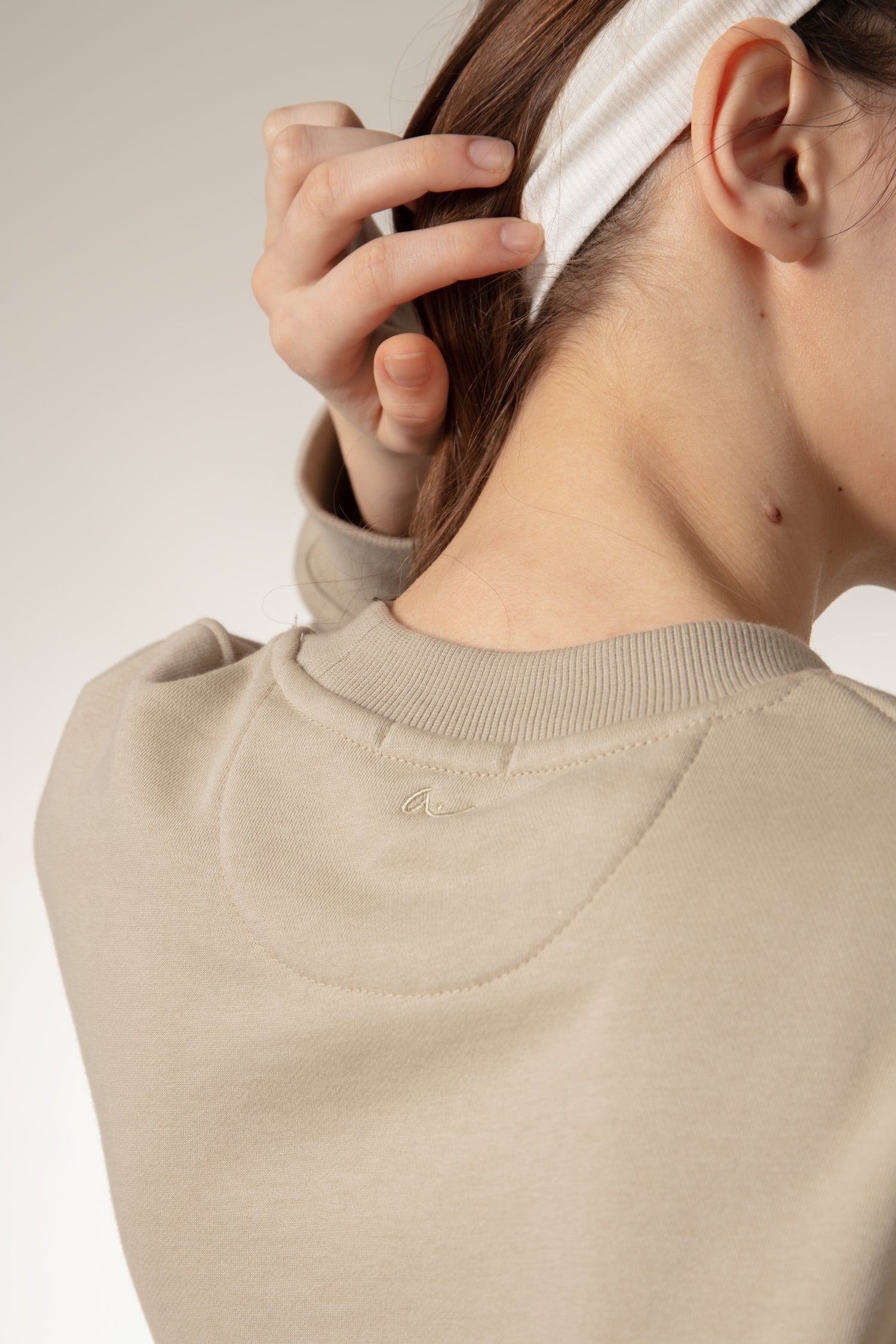 CUSHY Sweats pants - Taupe