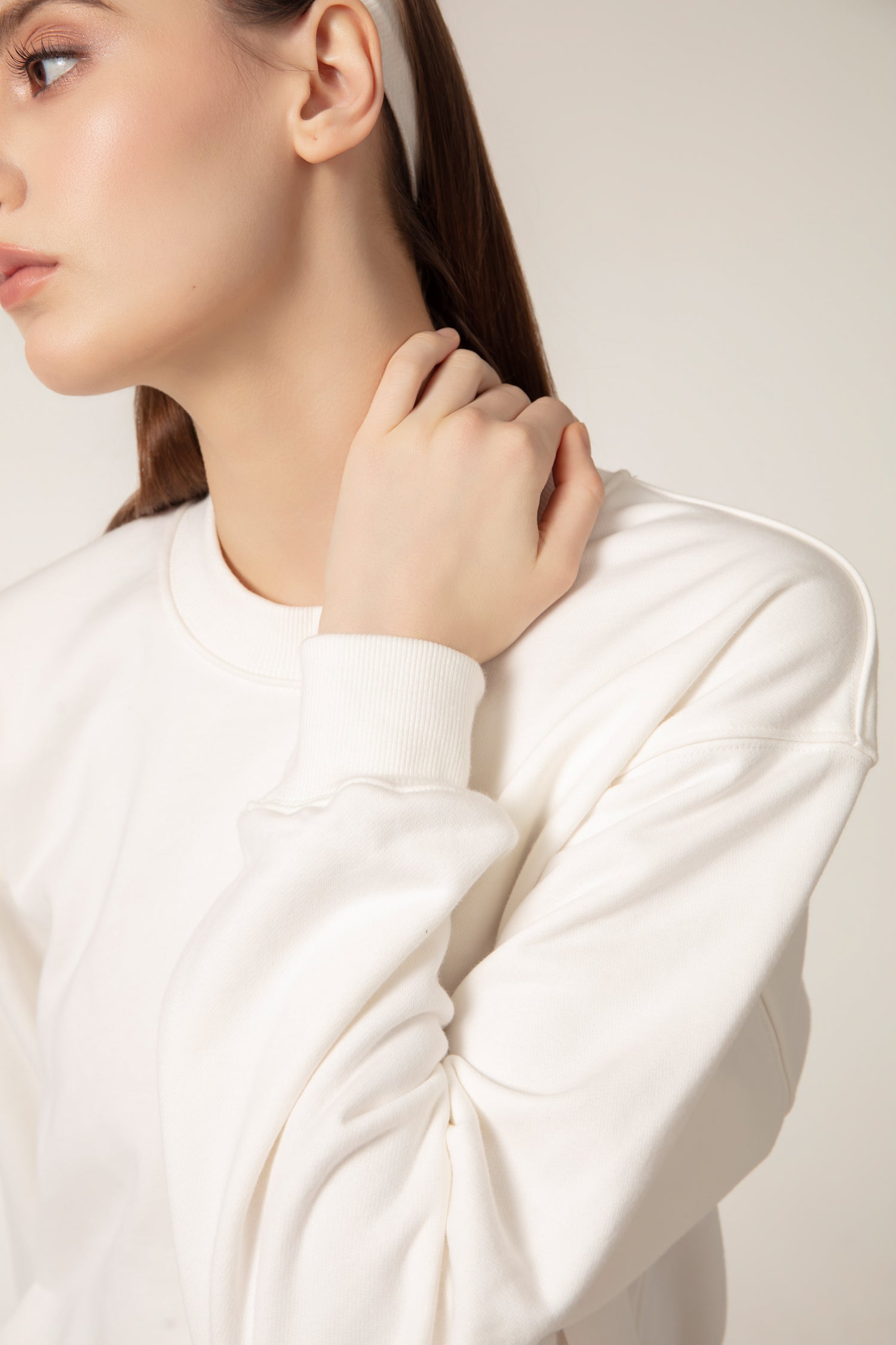 CUSHY Sweats Pants - White