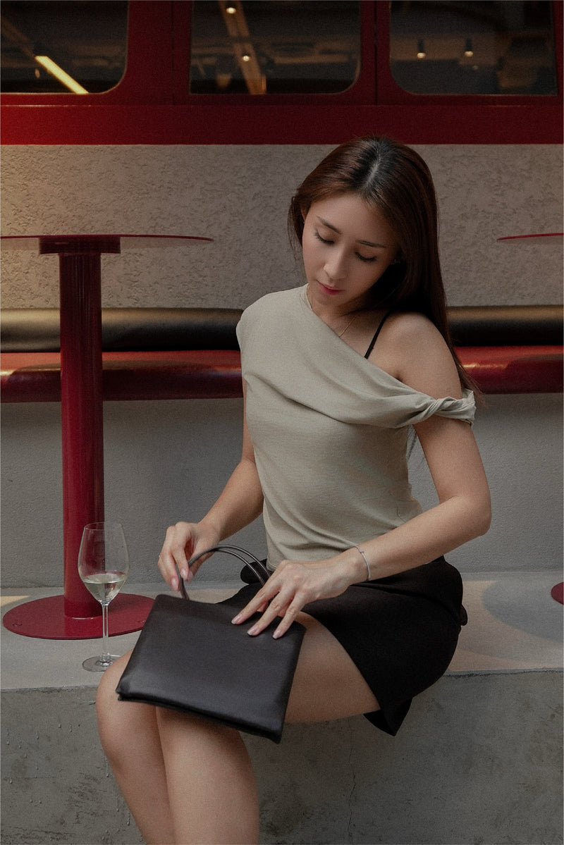 JENNA Top in Khaki