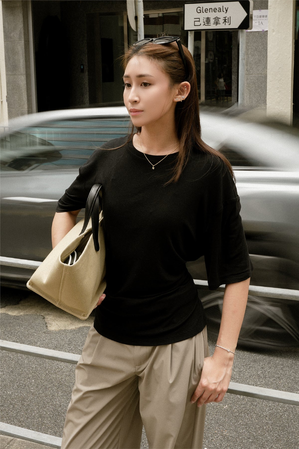 KAE Merino Top in Black