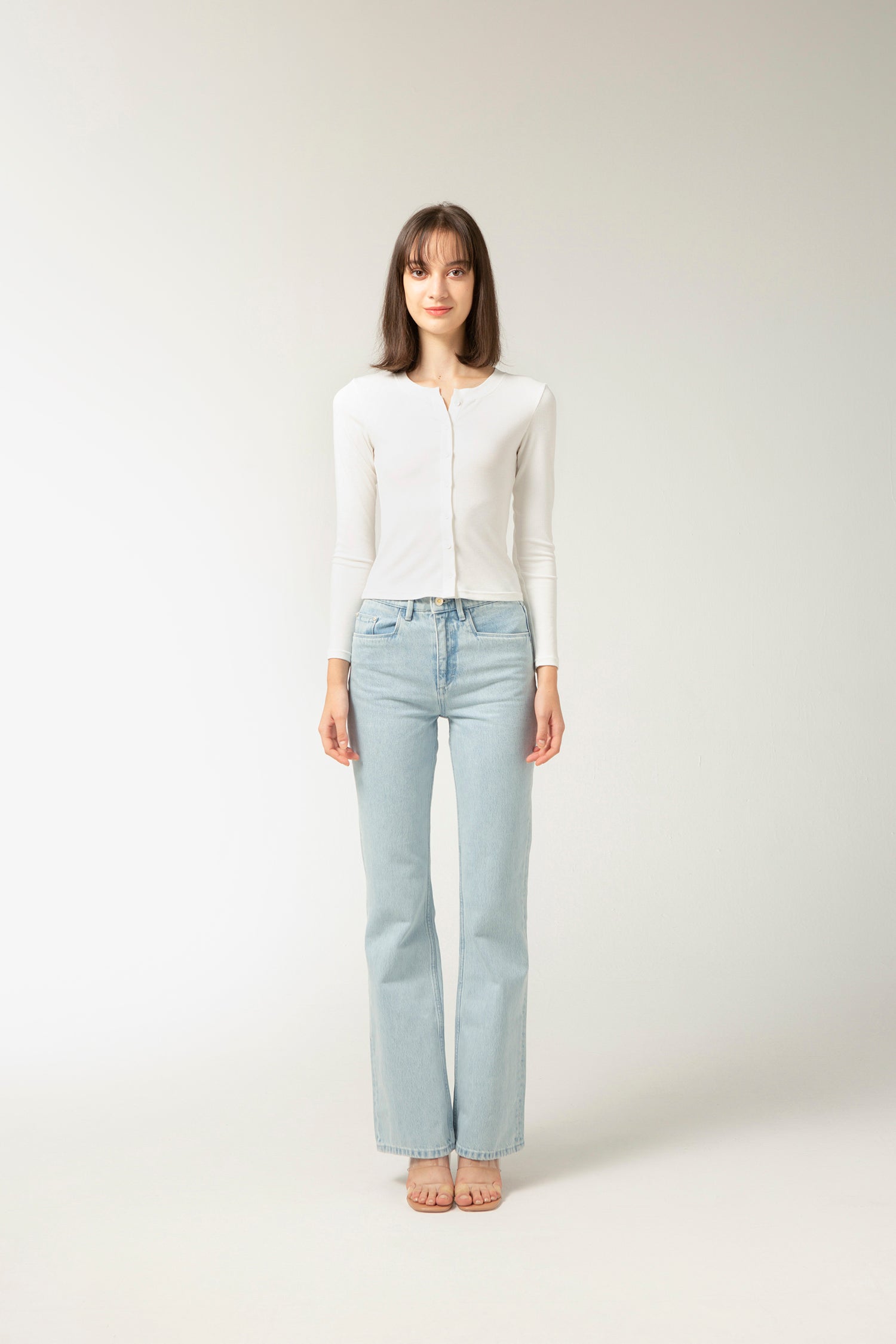 LUV Cardigan - White