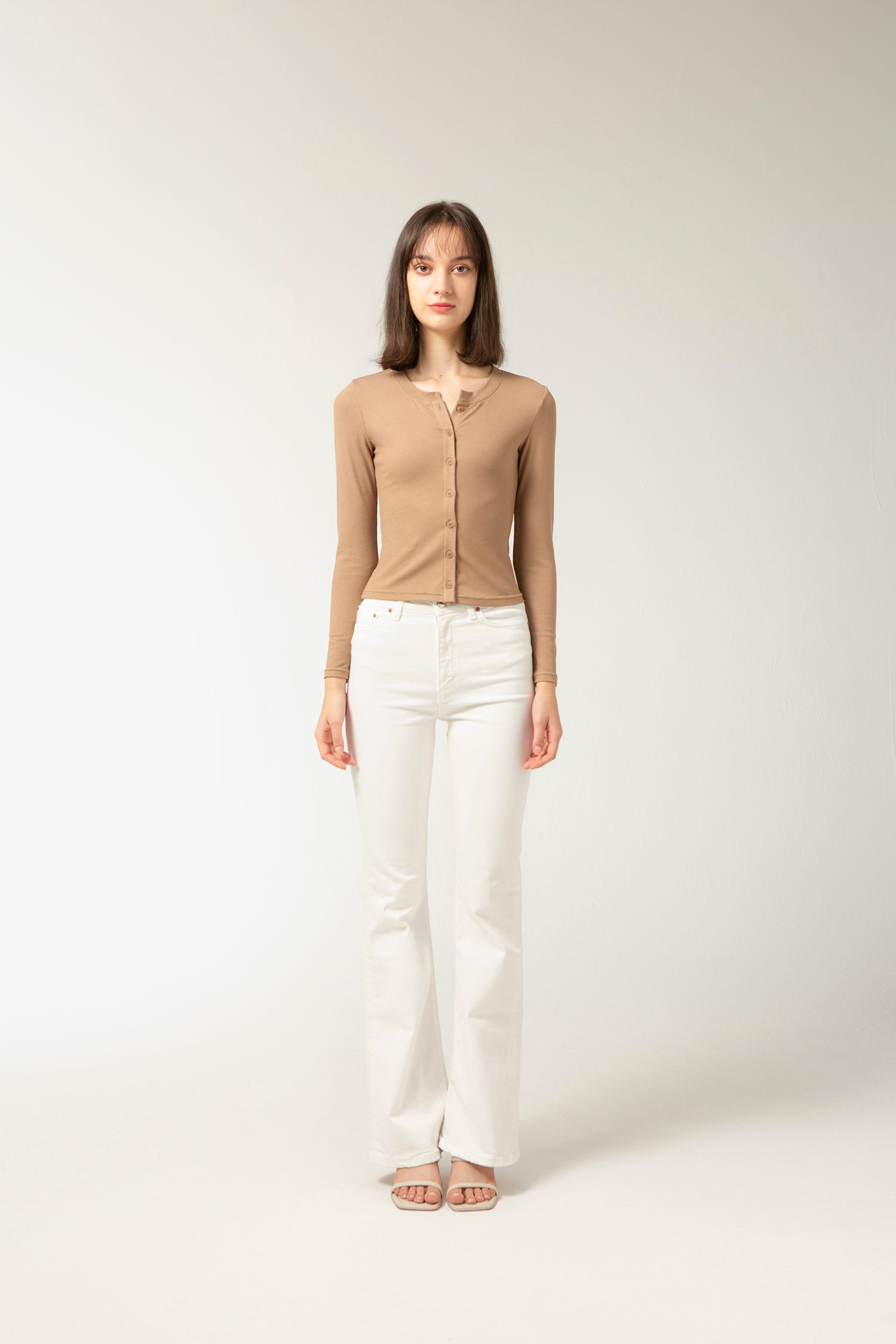 LUV Cardigan - Oatmeal