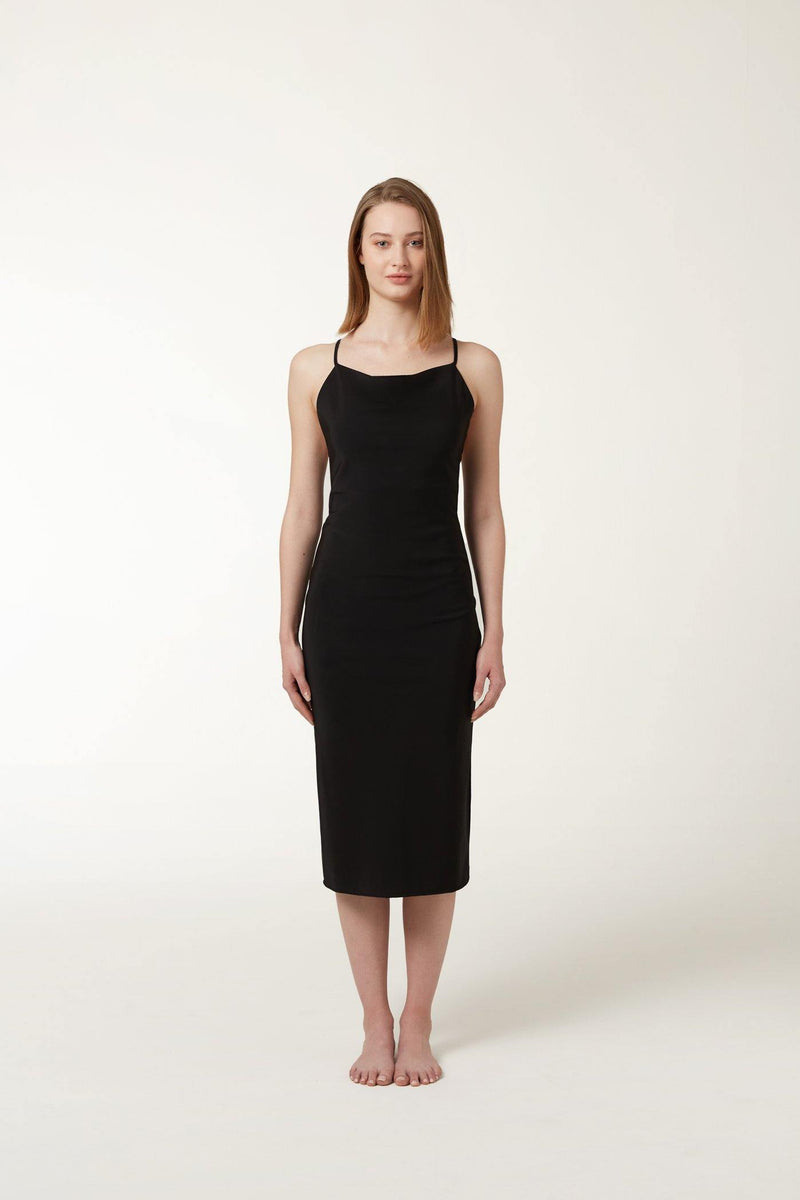 PAIGE Dress - Black - ANNIBODY