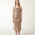 PAIGE Dress - Taupe - ANNIBODY