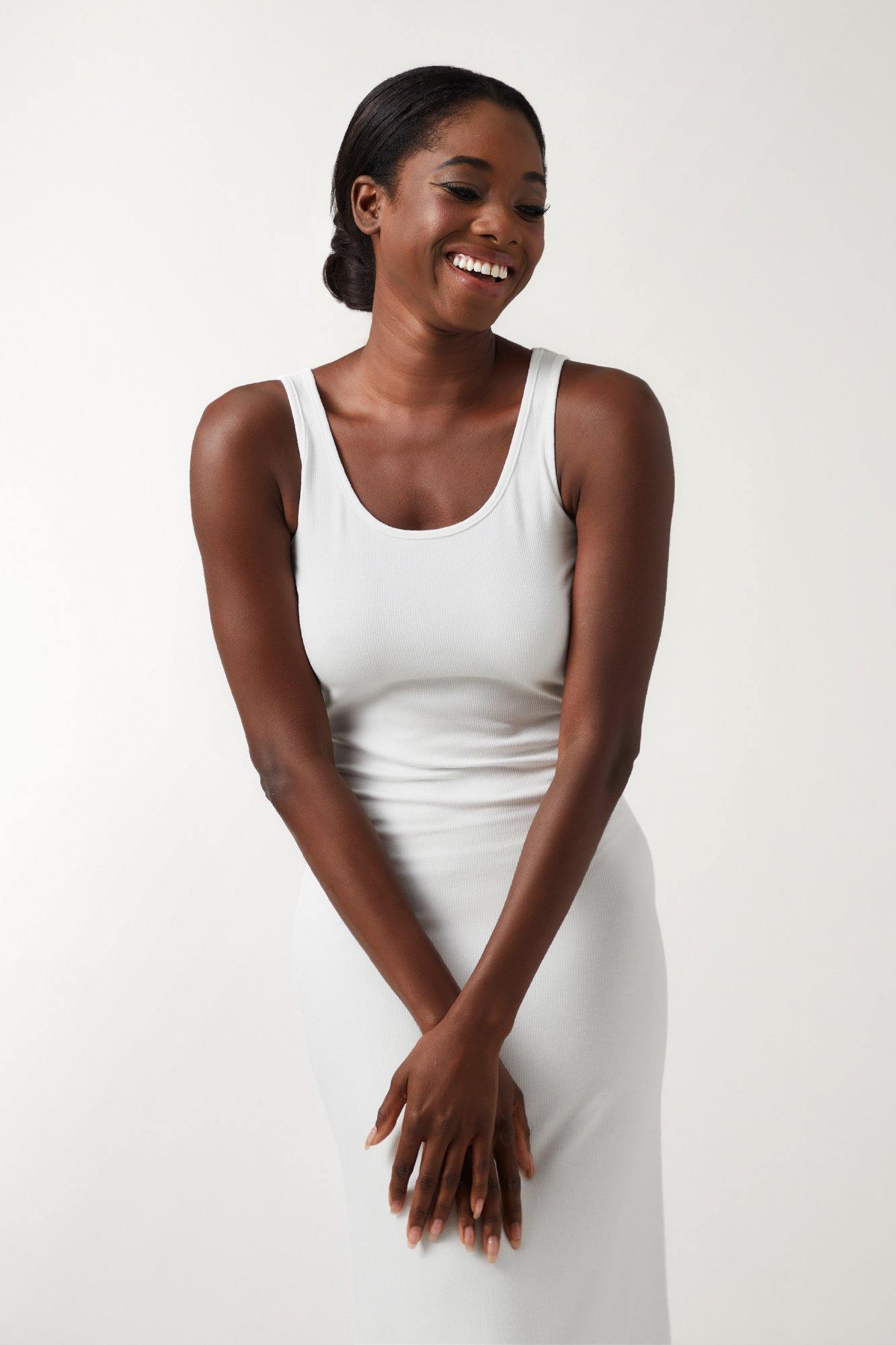 ROLA Dress - White - ANNIBODY