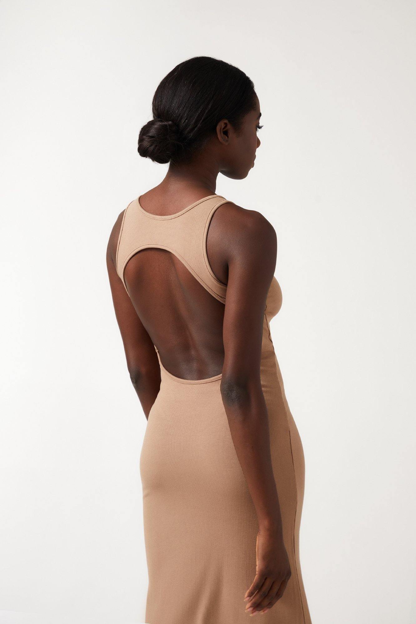 ROLA Dress - Oatmeal - ANNIBODY