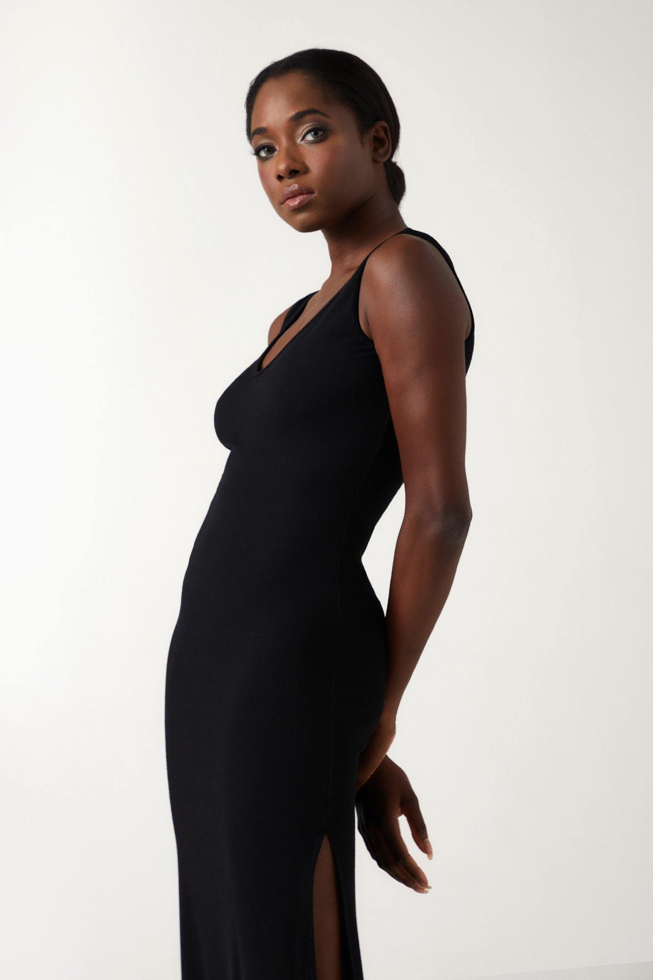 OPAL Dress - Black - ANNIBODY