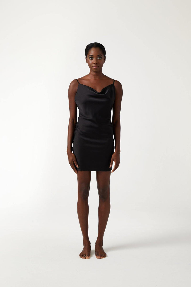 PAIGE Mini Dress - Black - ANNIBODY