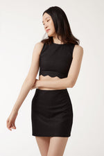 SOPHIE Top - Black - ANNIBODY