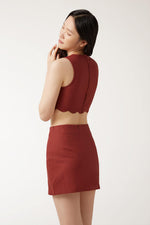 SOPHIE Top - Maroon - ANNIBODY