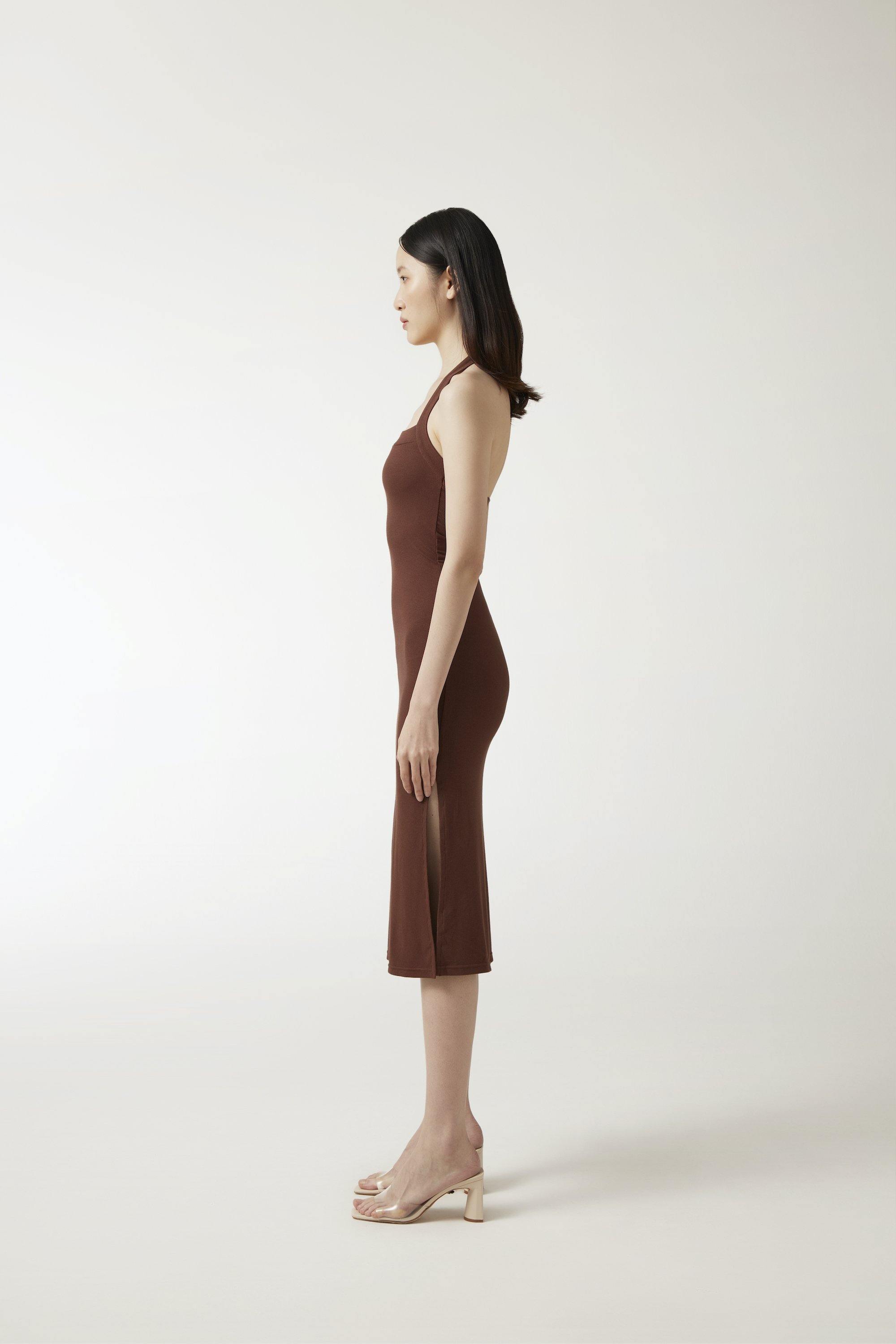 JESY Dress - Mocha - ANNIBODY