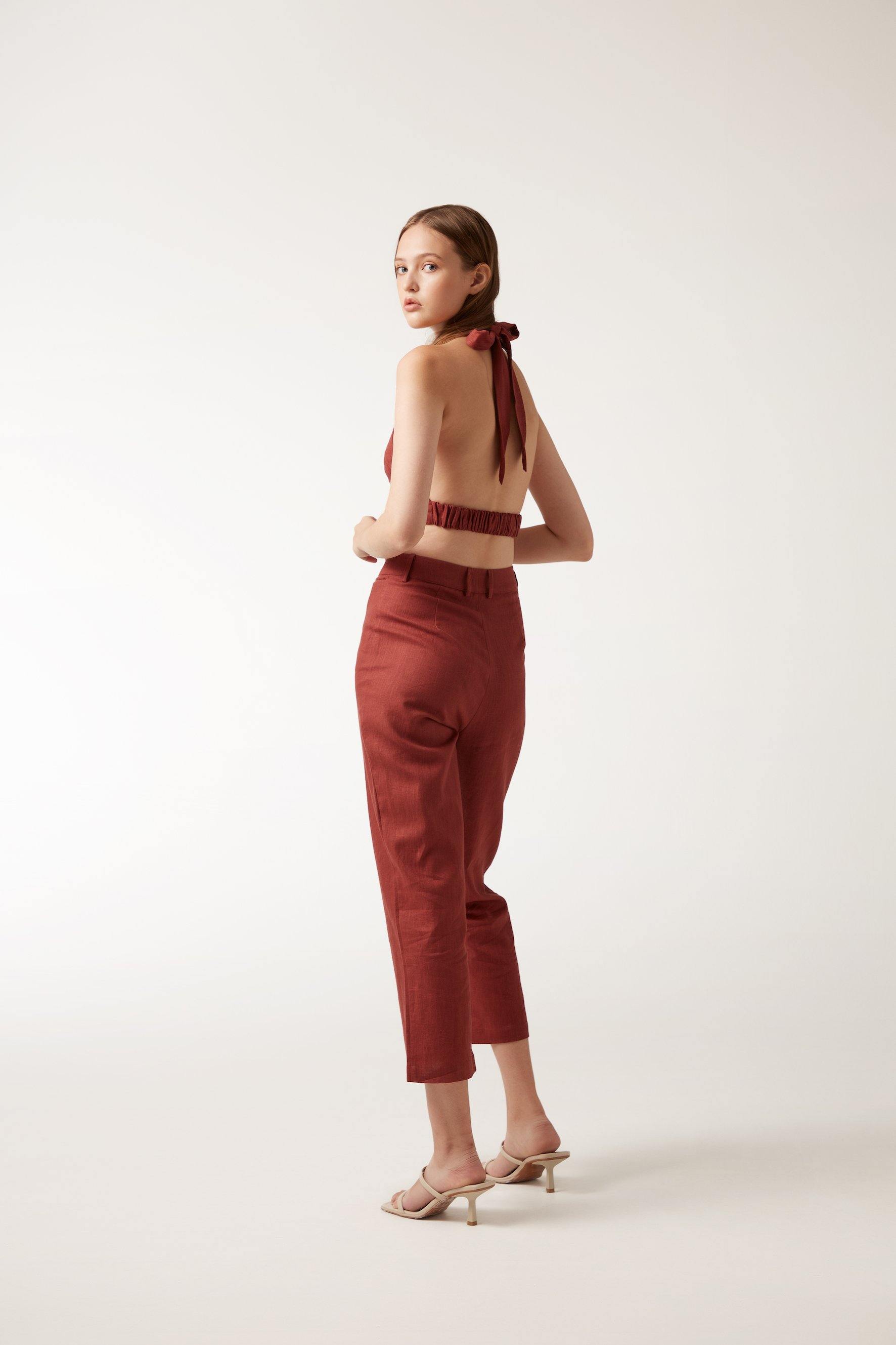 REINA Top - Maroon - ANNIBODY