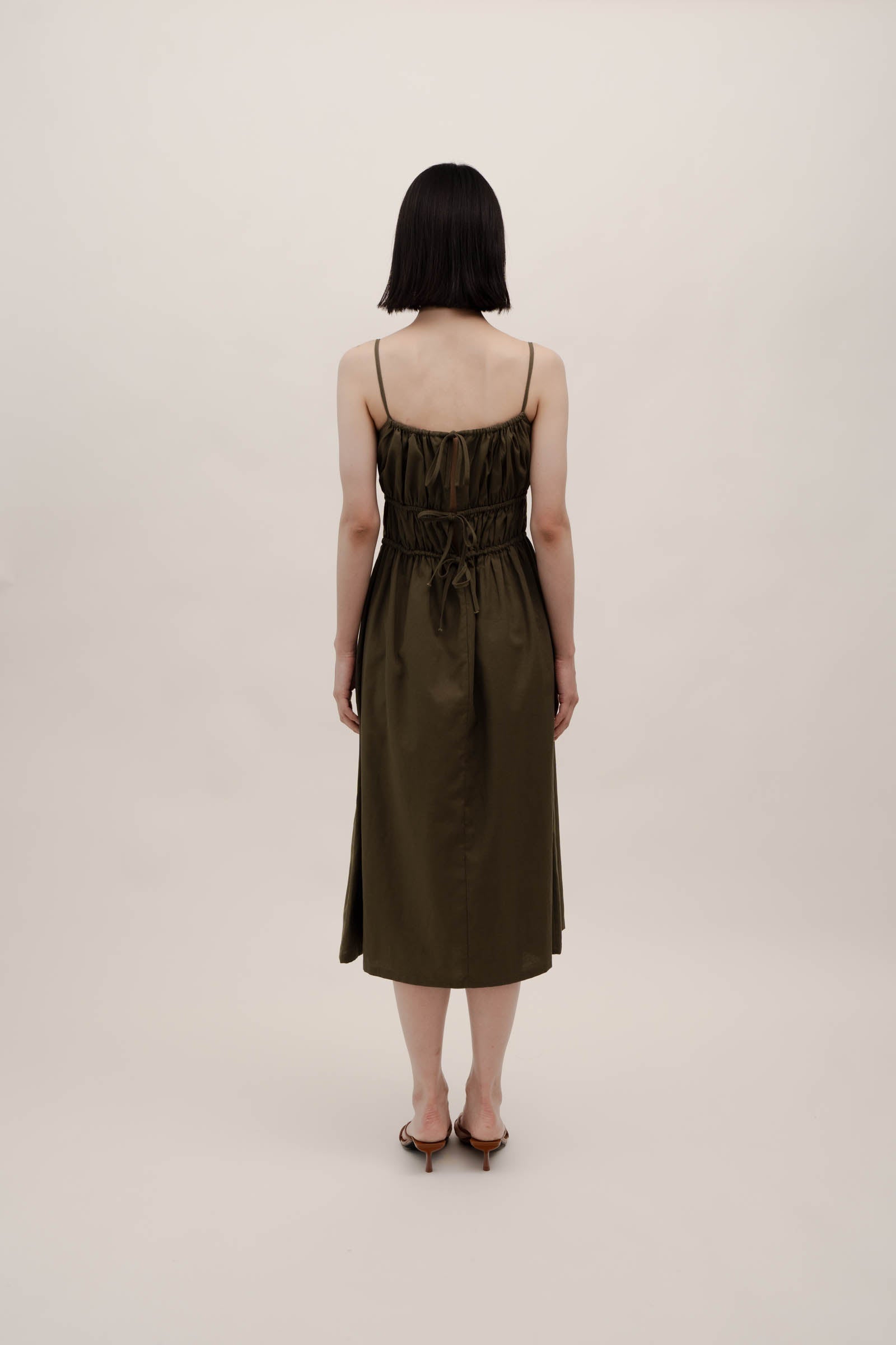 AUDREY Dress - Olive