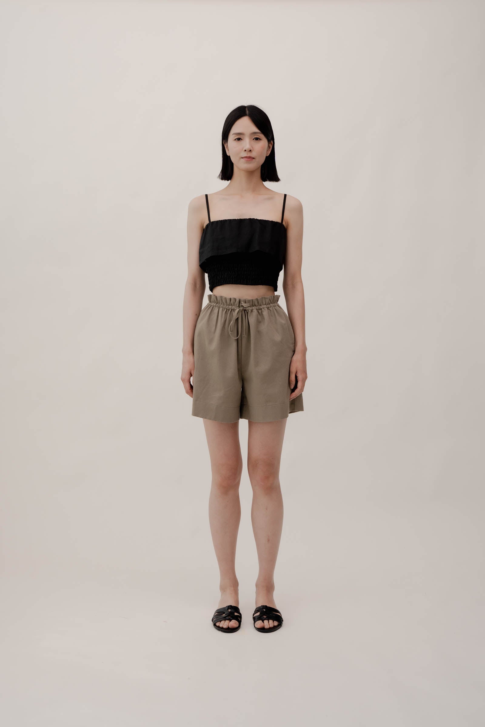 ELISE Shorts - Dark Olive