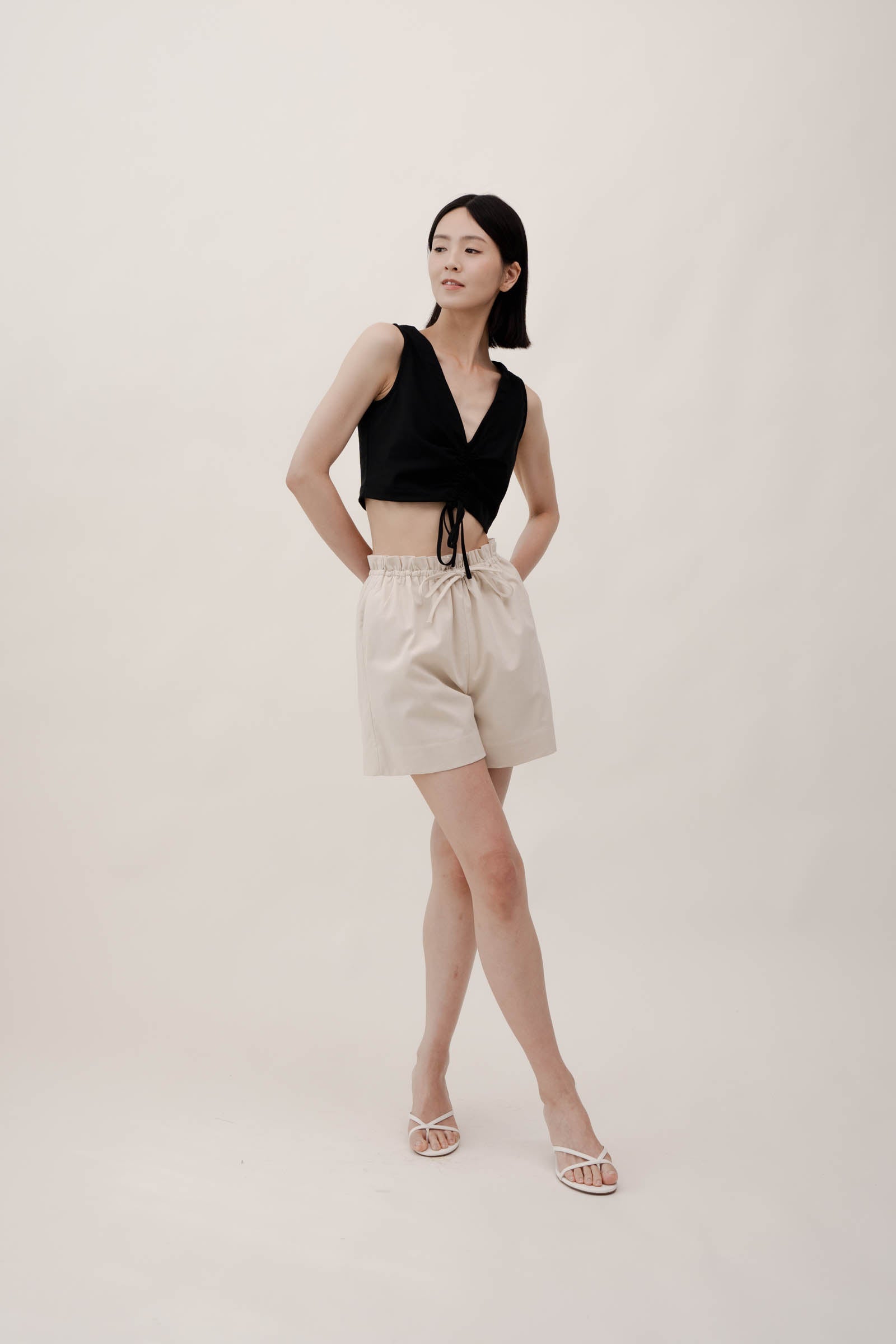 ELISE Shorts - Ivory