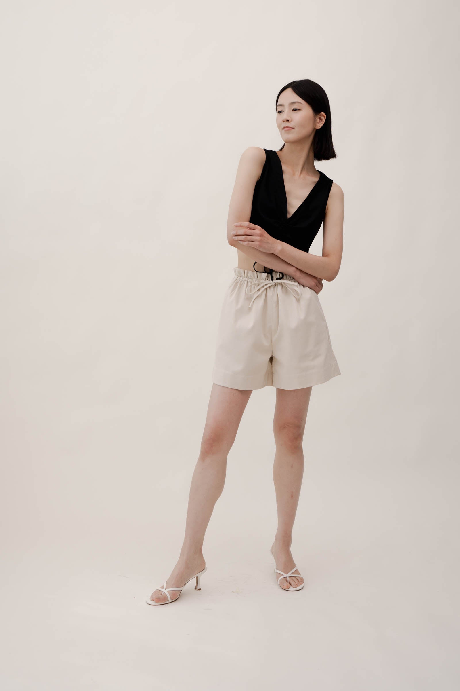 ELISE Shorts - Ivory