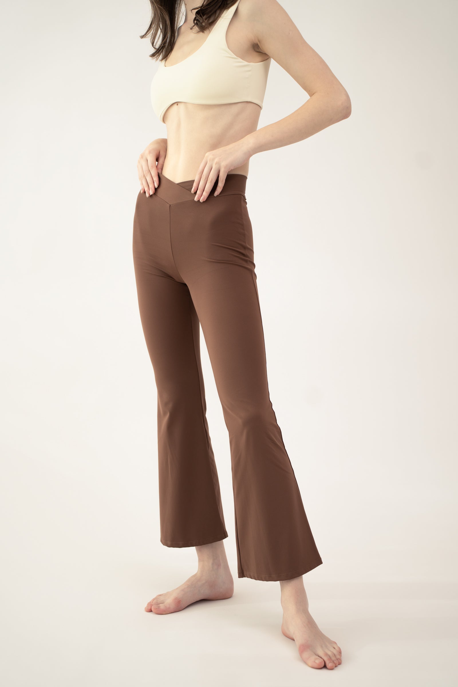 BODY Flare Pants - Mocha